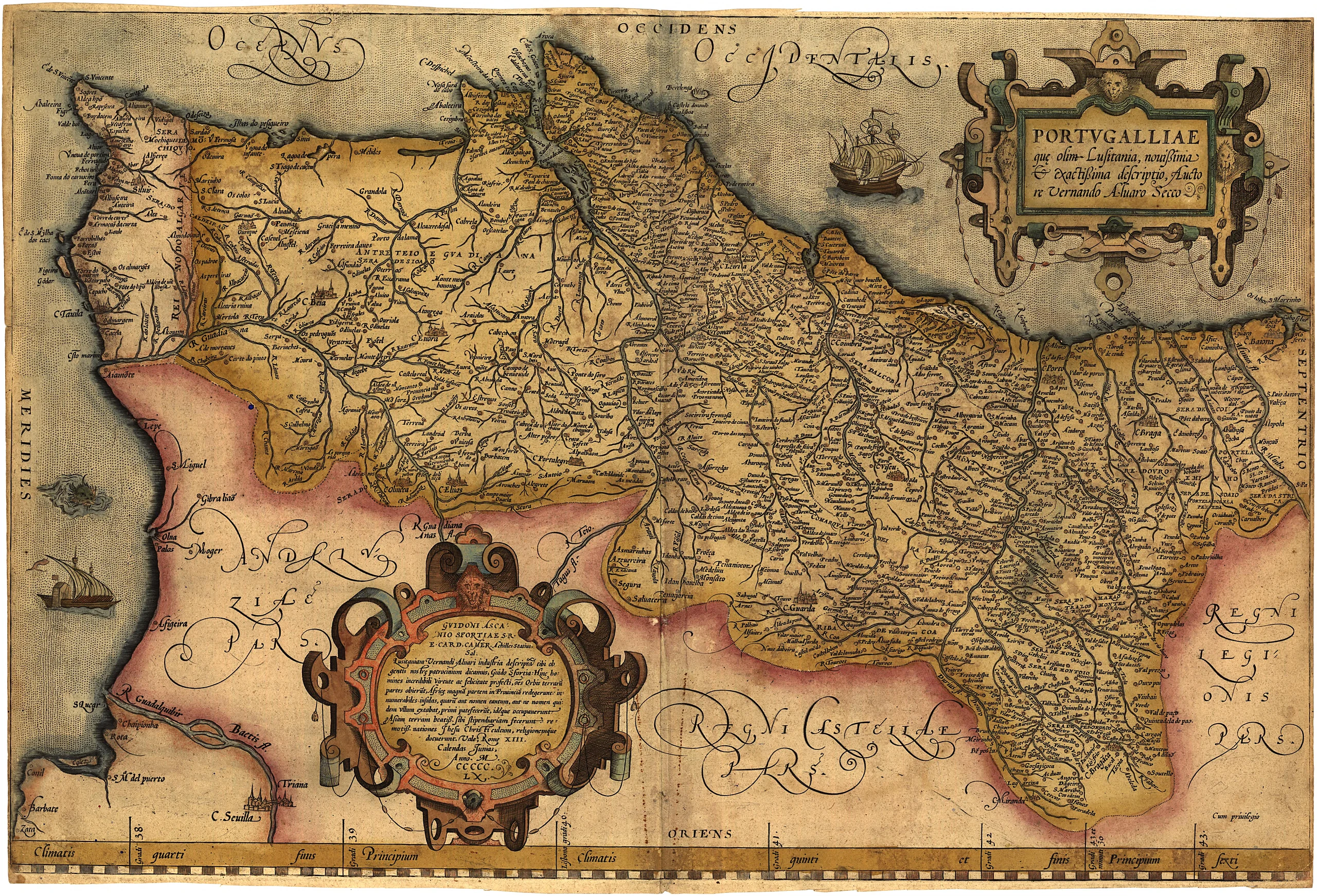 Portugalliae : que olim Lusitania, nouissima & exactissima descriptio