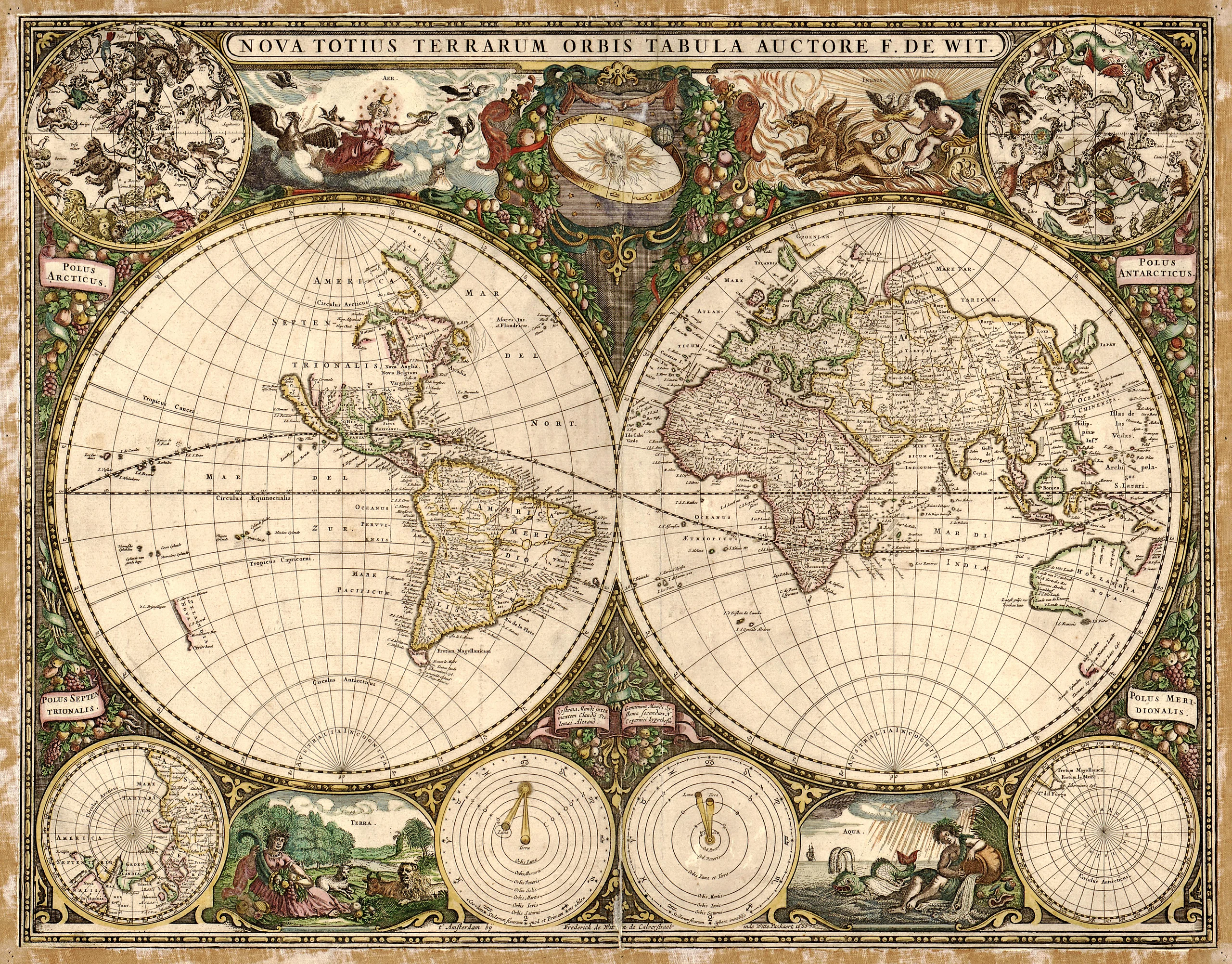 Nova totius terrarum orbis tabula