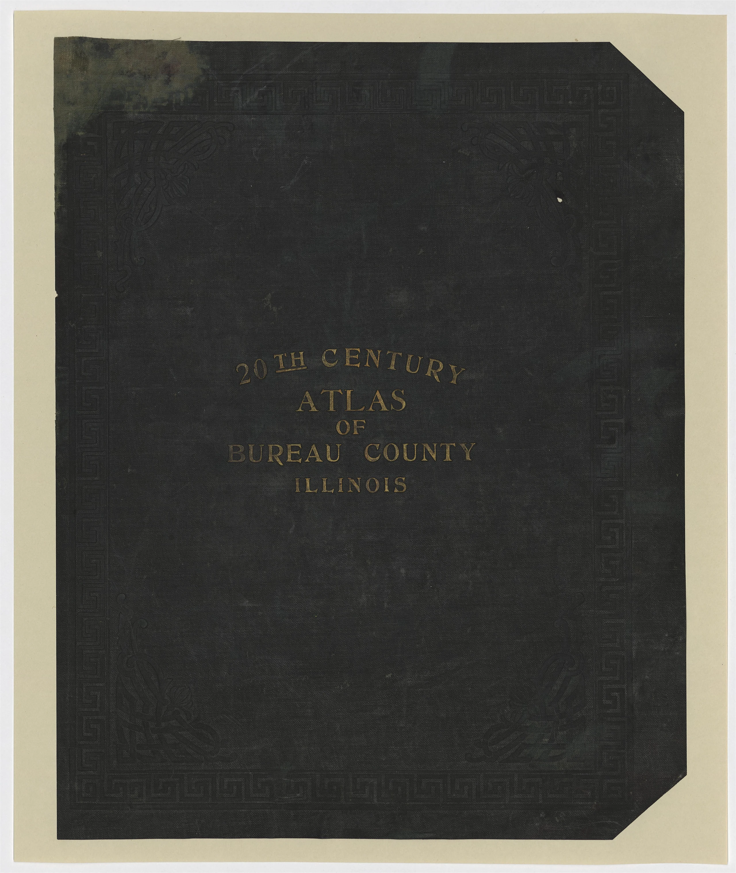 20th century atlas of Bureau County, Illinois : containing maps of villages, cities and townships of the county, of the