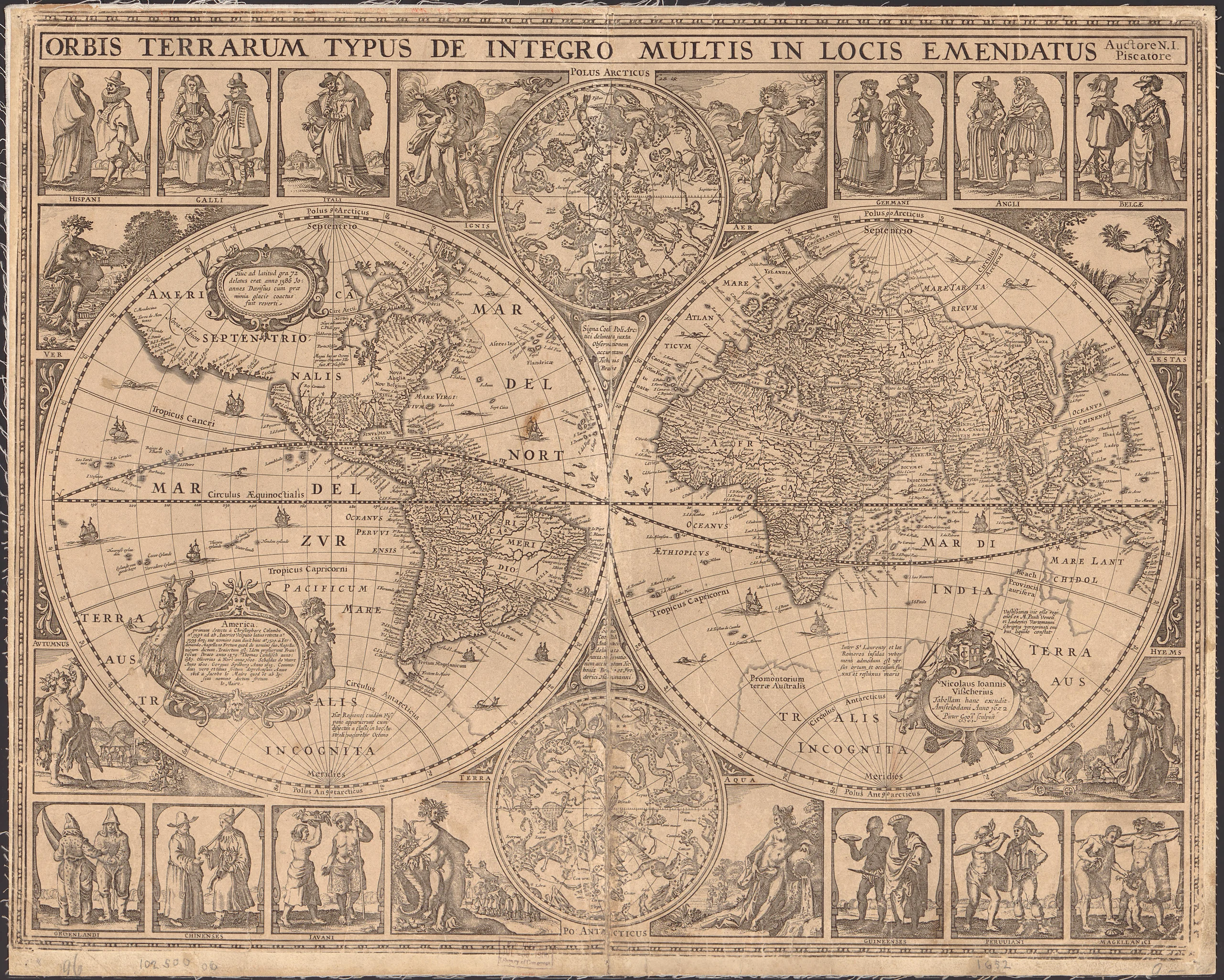 Orbis terrarum typus de integro multis in locis emendatus