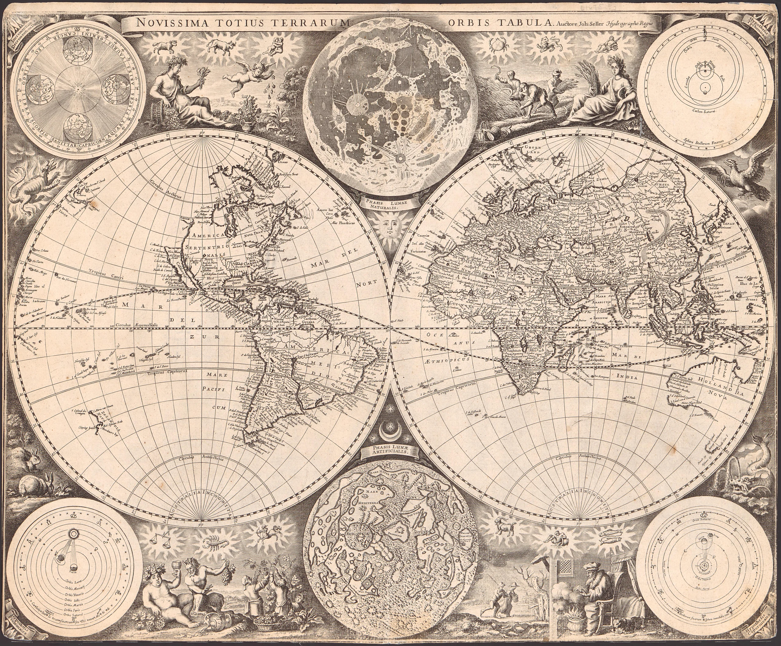 Novissima totius terrarum orbis tabula