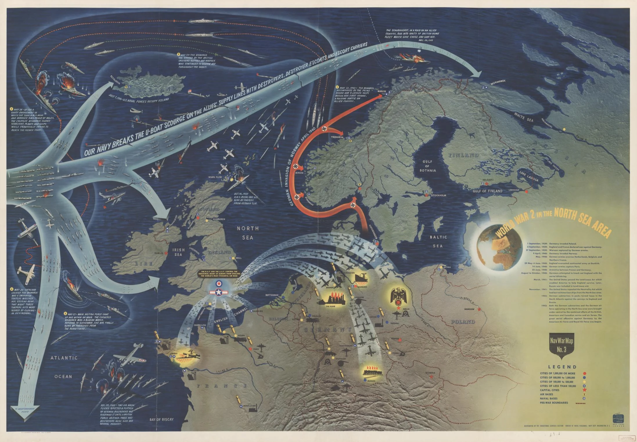 War map : pictorial and propaganda map collection 1900-1950