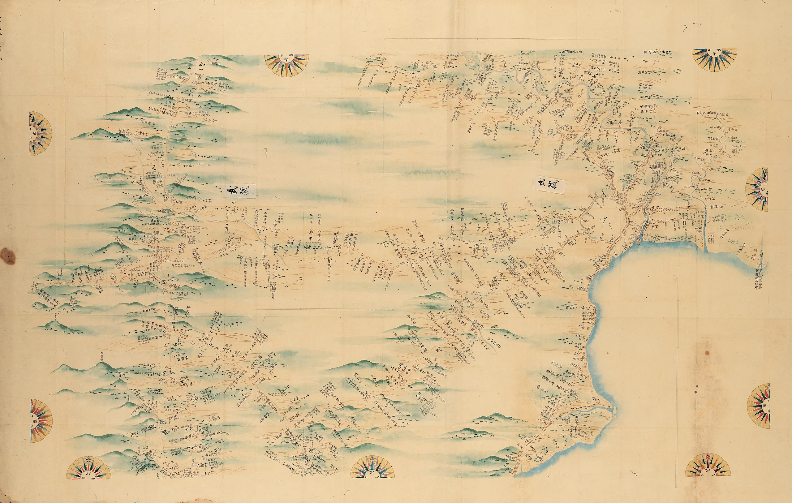 Maps of the Japanese Coastal Areas (Ino Maps).