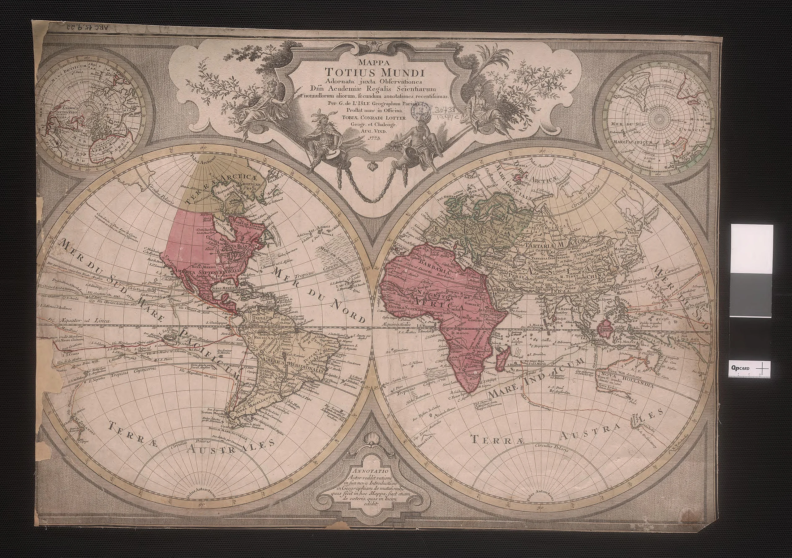 Map of the World.