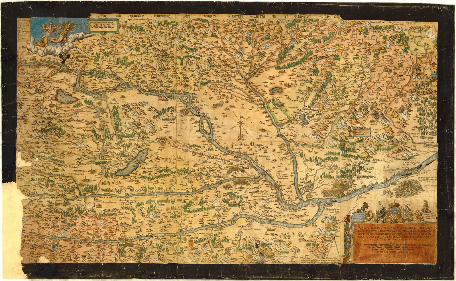 A New Depiction of the Whole of Hungary.