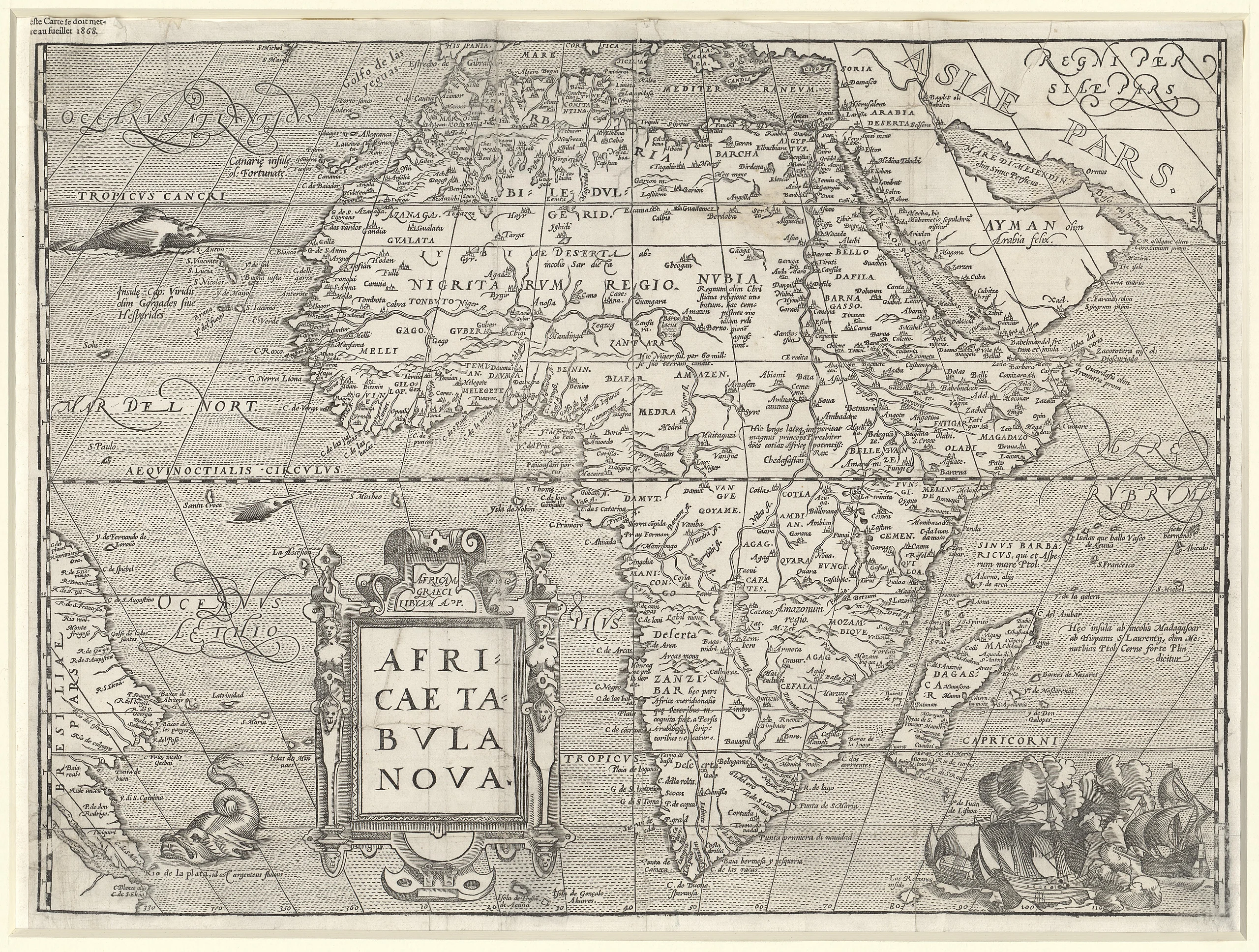New Map of Africa.