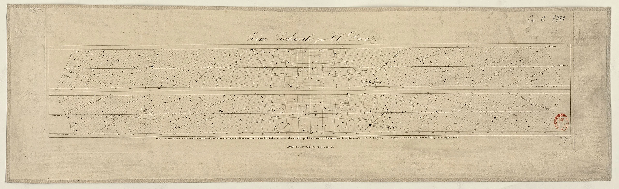 Zône zodiacale - par Ch. Dien - btv1b53093560d