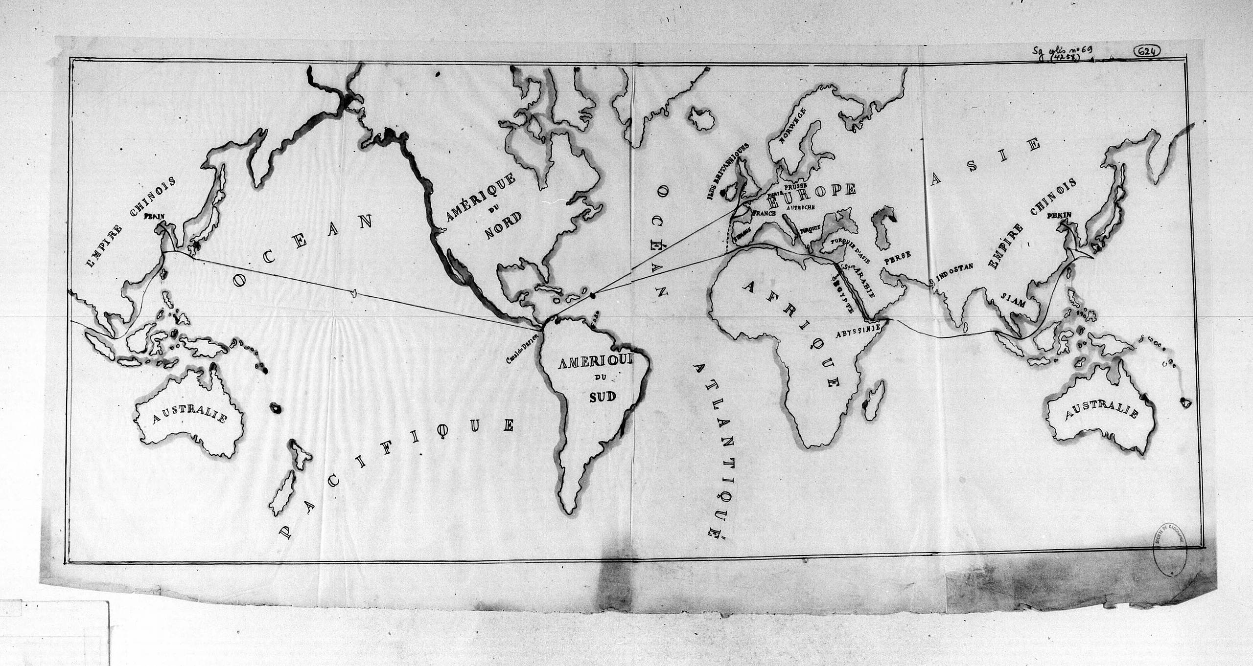 Congrès international d'étude du canal interocéanique. Documents ayant trait au Congrès international d'étude du canal i