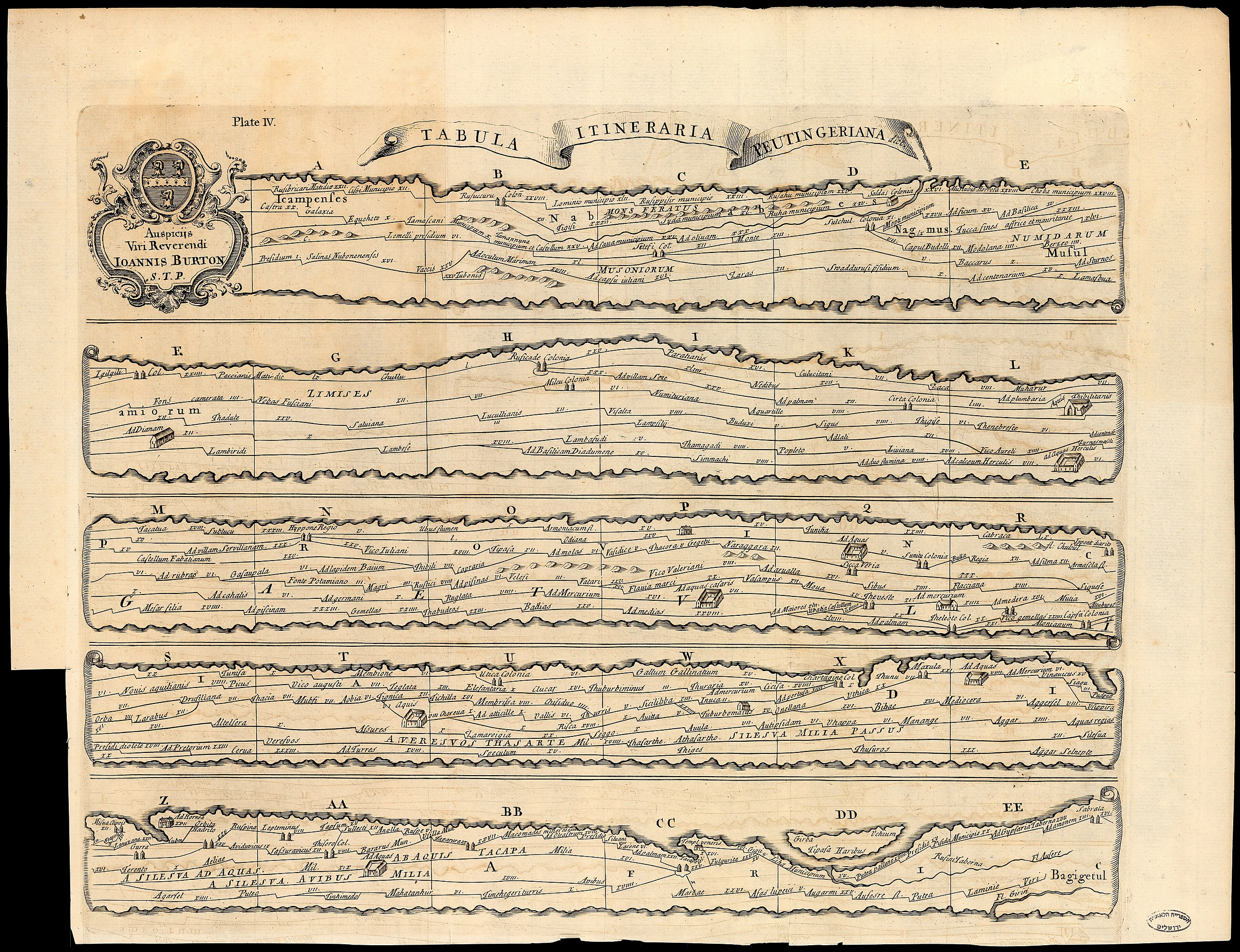 Tabula itineraria Peutingeriana dict (FL158878719 2727129)