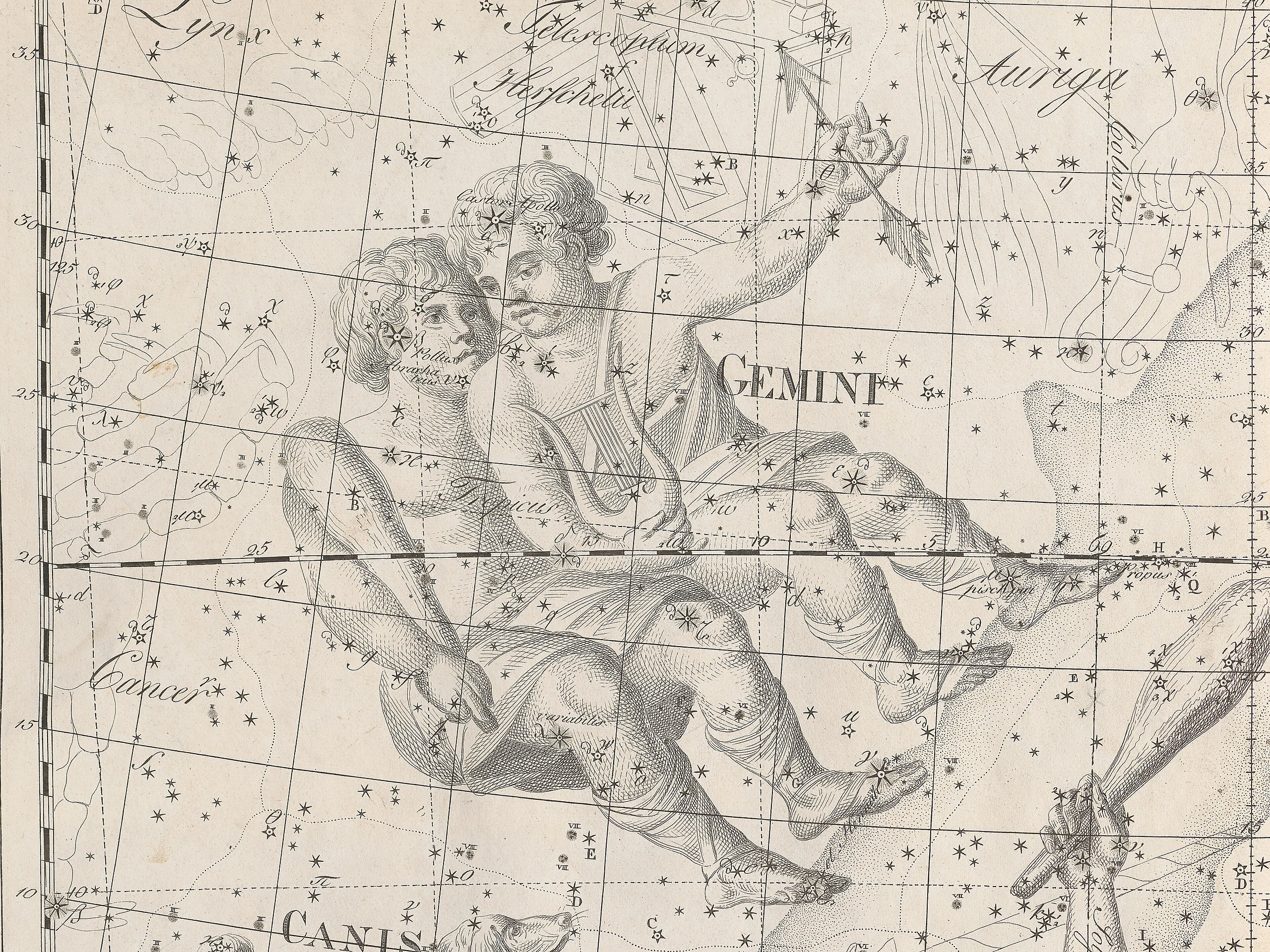 Gemini (Uranographia Bode)