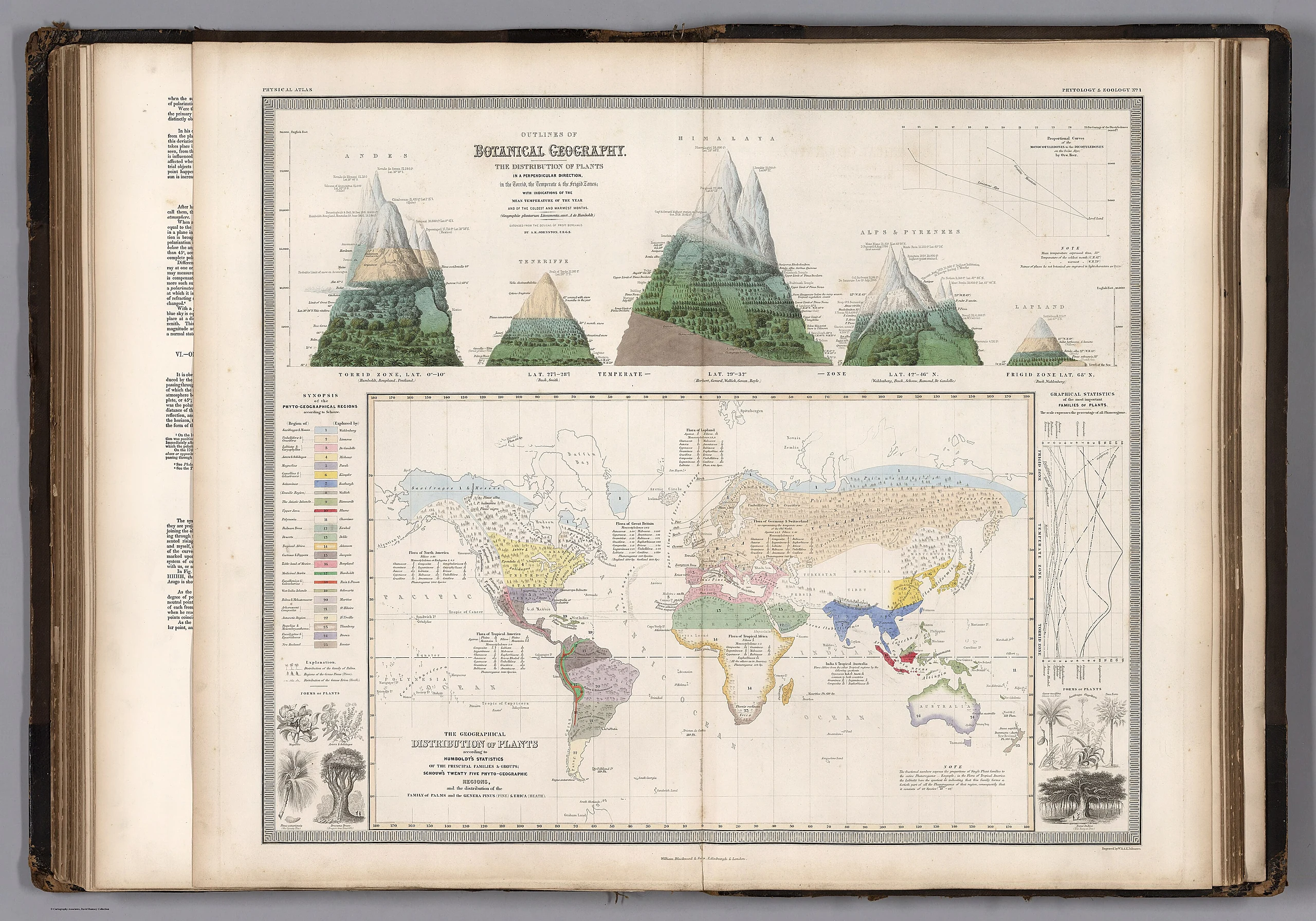 Alexander von Humboldt - 1850 - Geographical Distribution of Plants