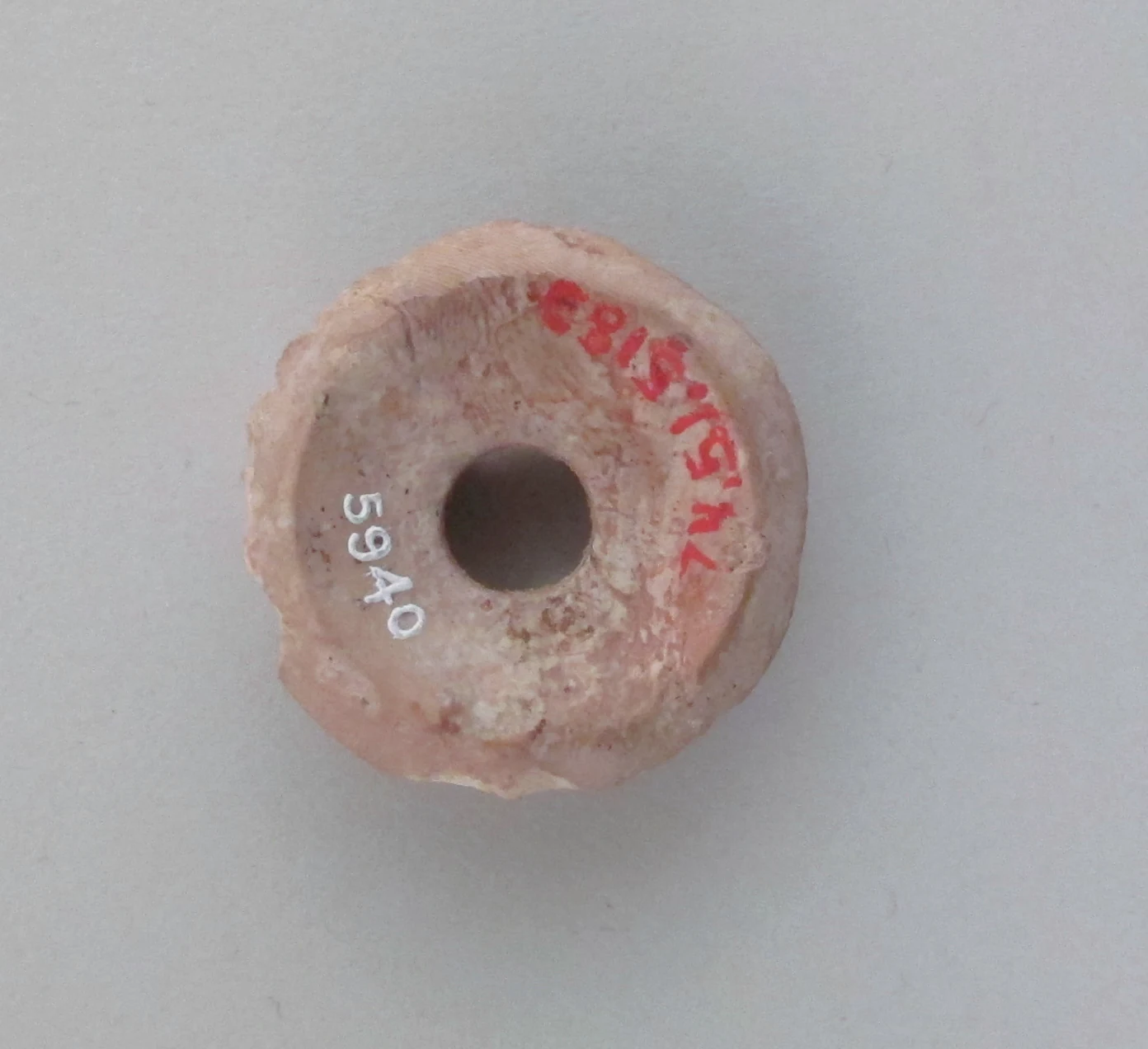 Ivory spindle finial