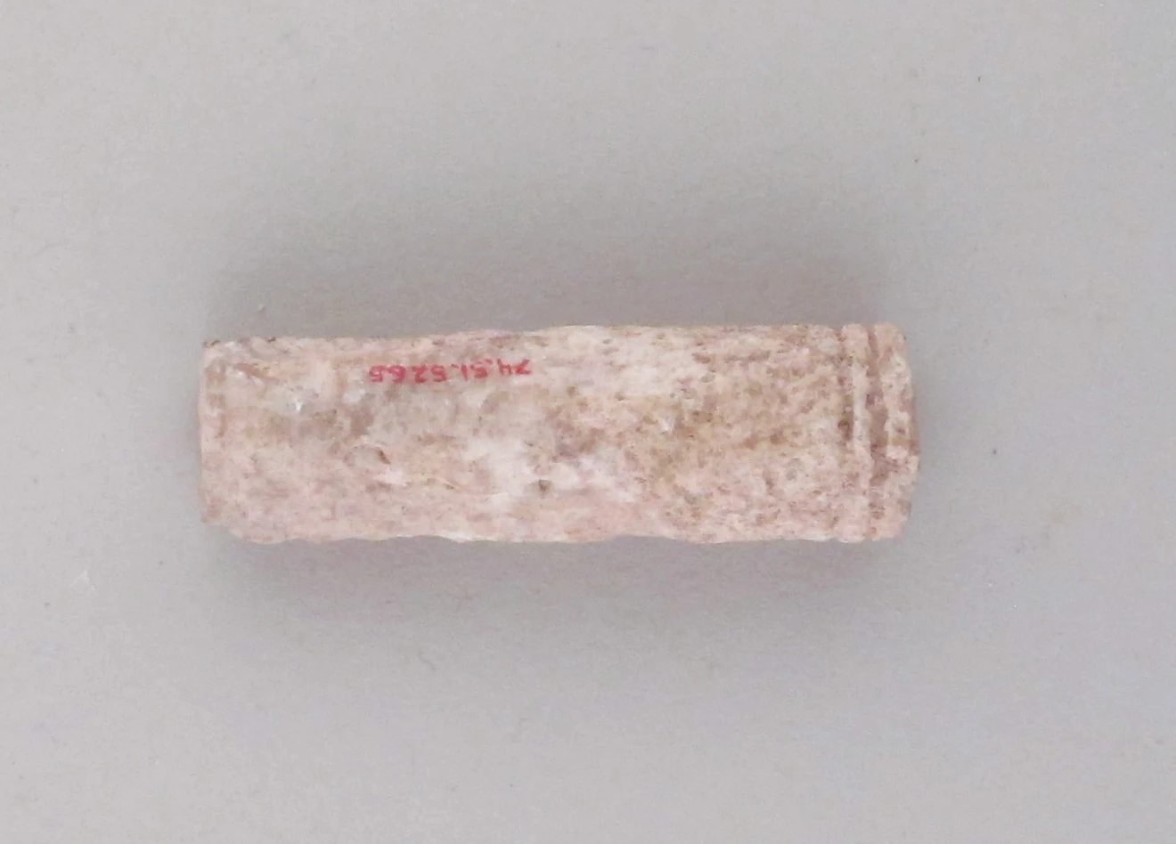 Part of an ivory spindle staff