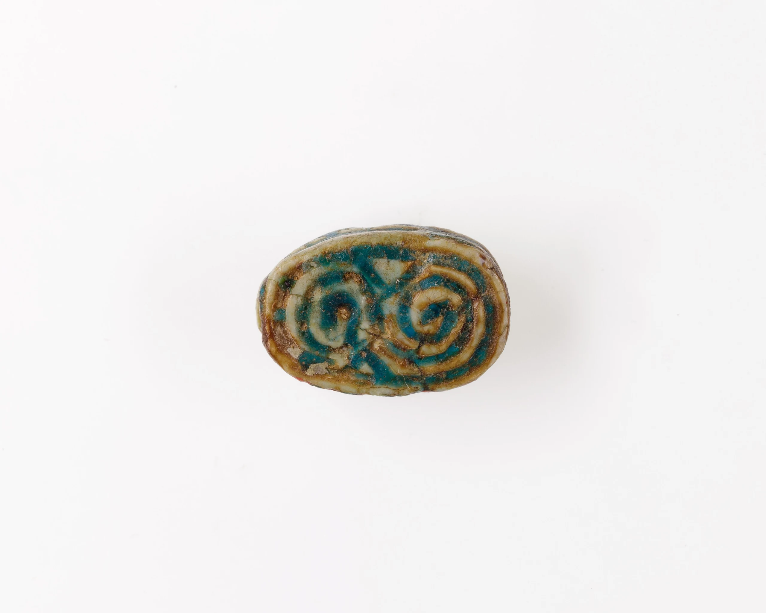 Scarab with Scroll Design