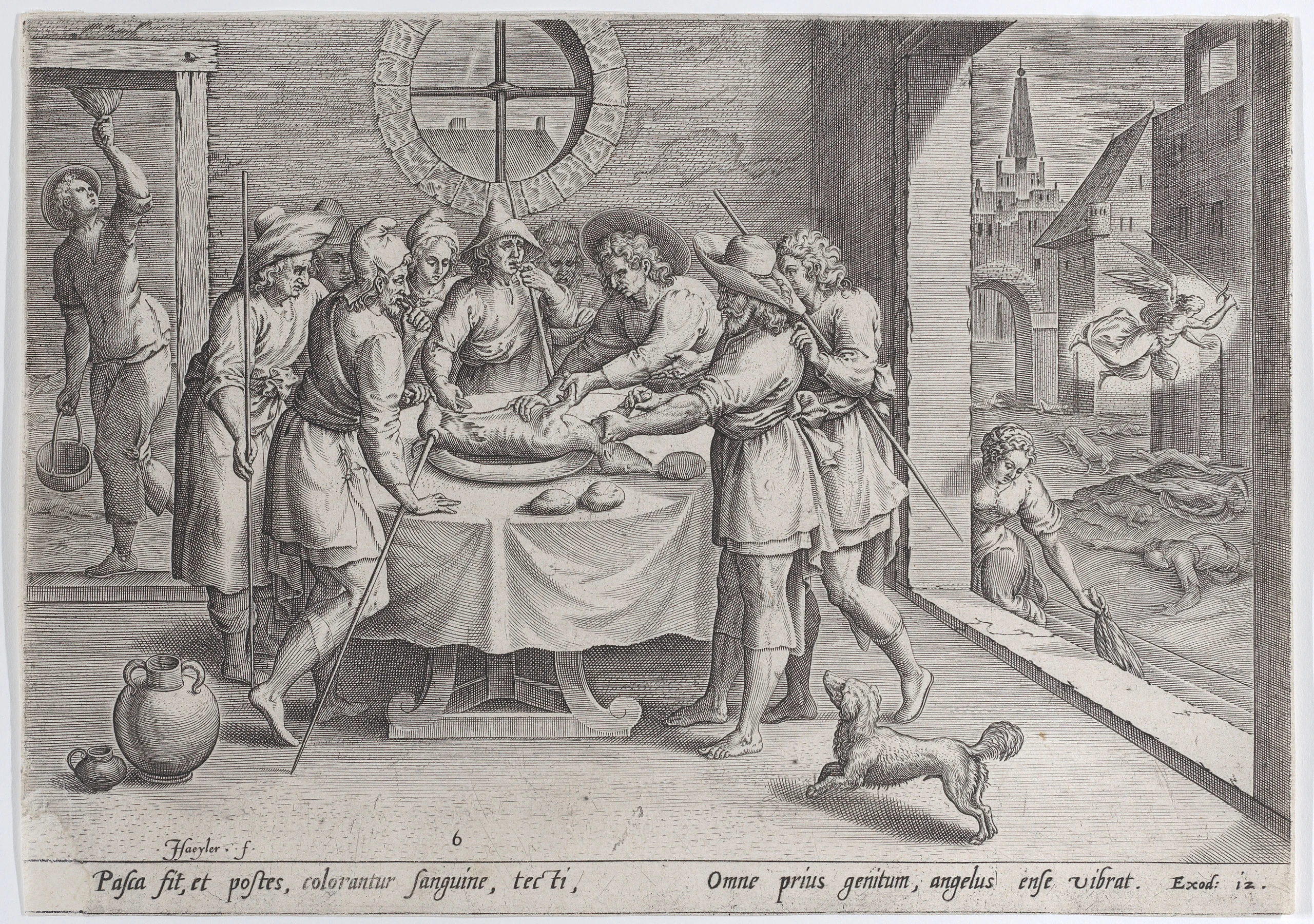 Preparation for the Passover, from "The Story of Moses, before the Exodus"