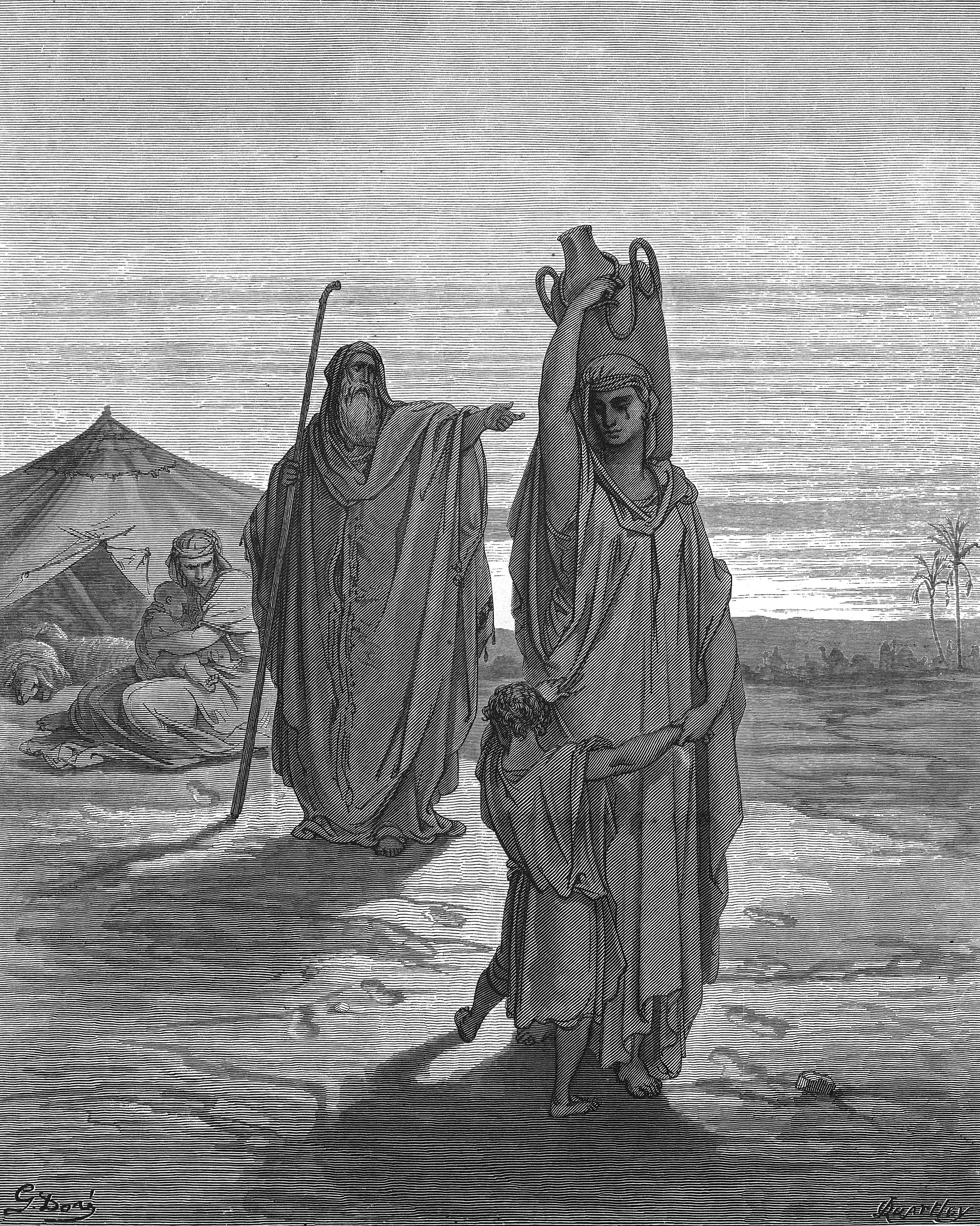 Expulsion of Ishmael and His Mother (89393994)