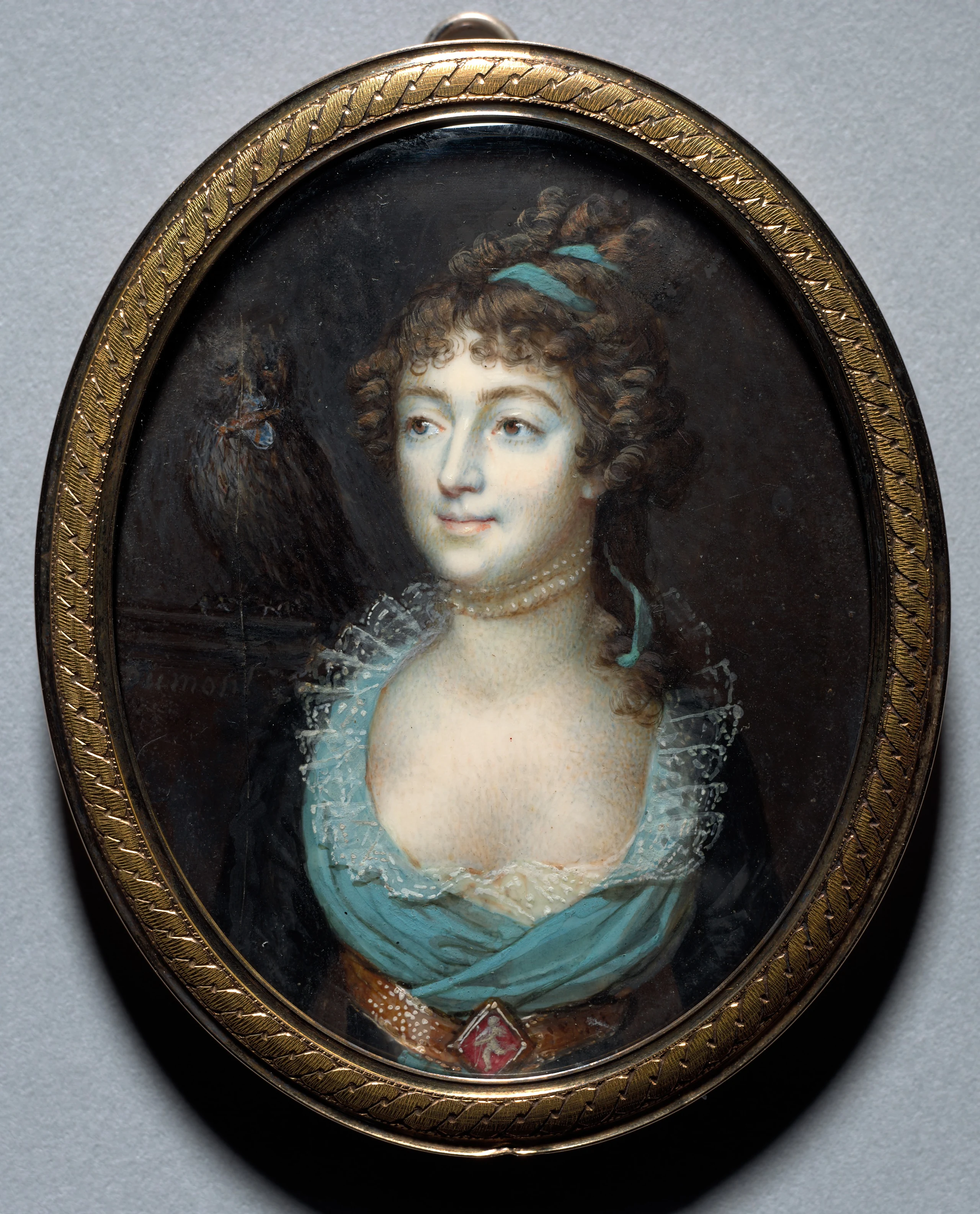 Portrait of Mademoiselle Marie-Anne Adelaide Le Normand