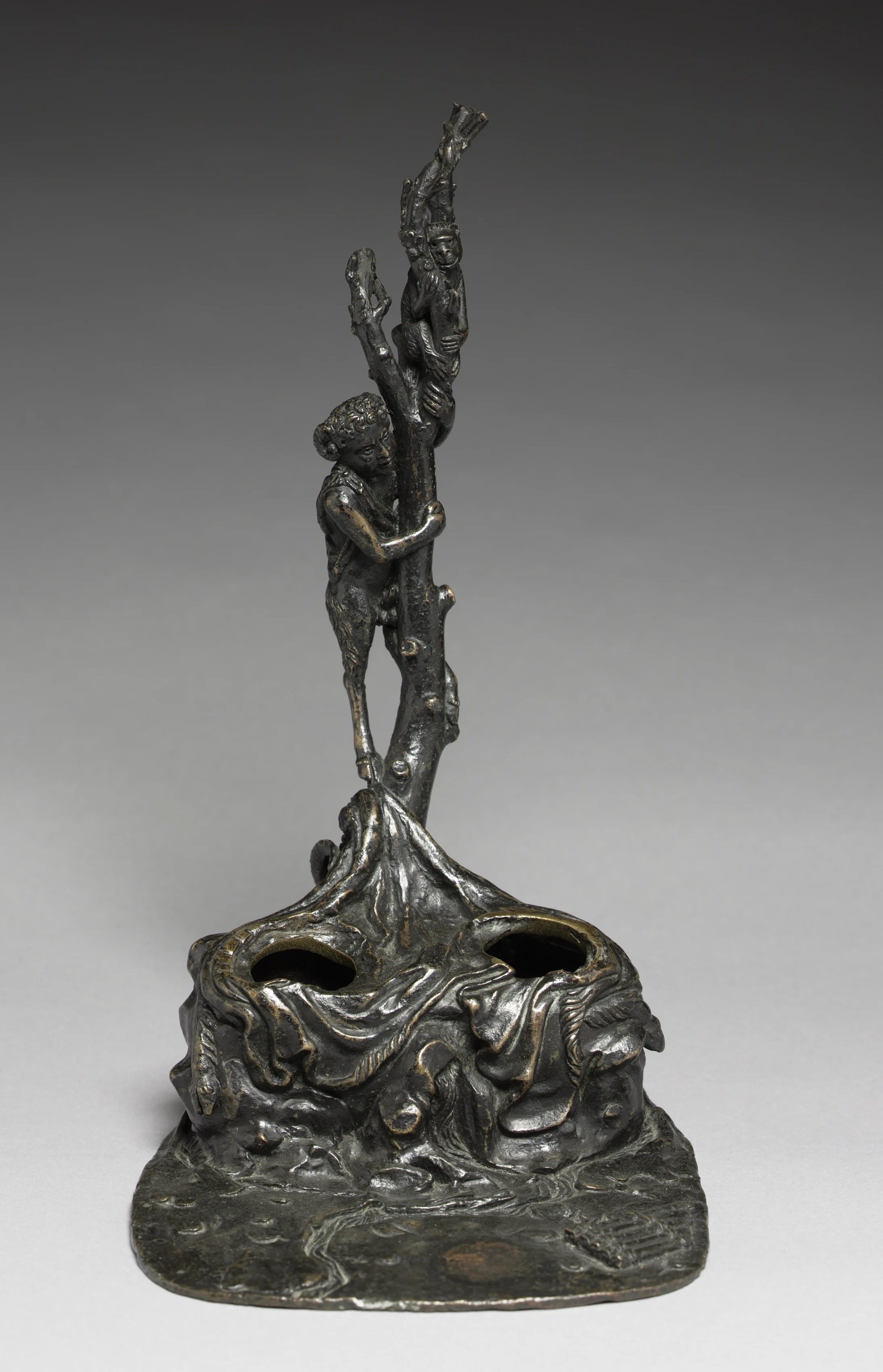 Base for a Satyr and Satyress Group