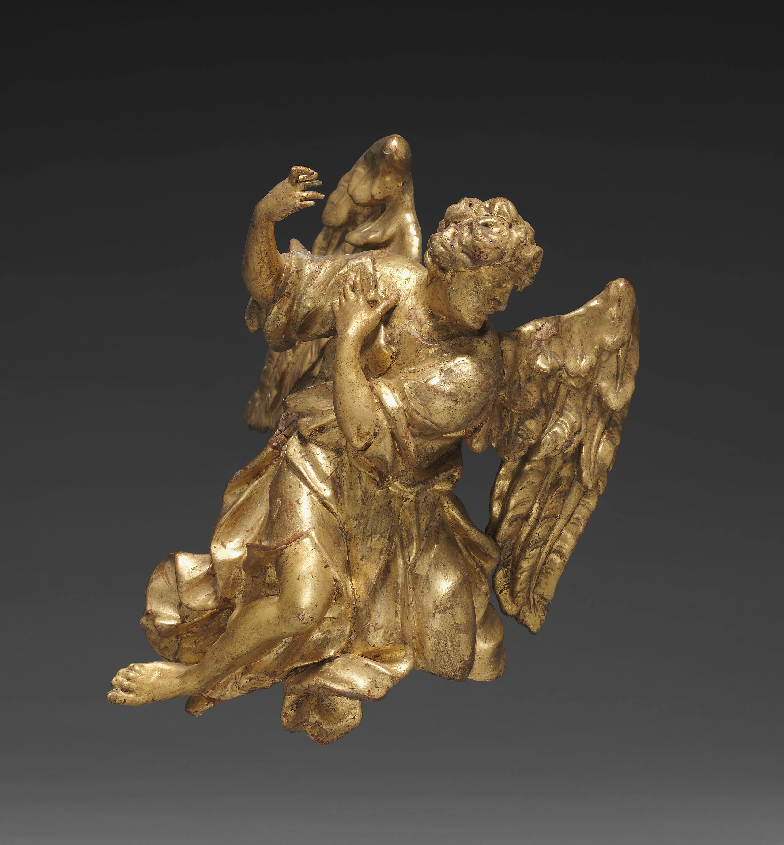 Altarpiece with Relics - Angel, lower left