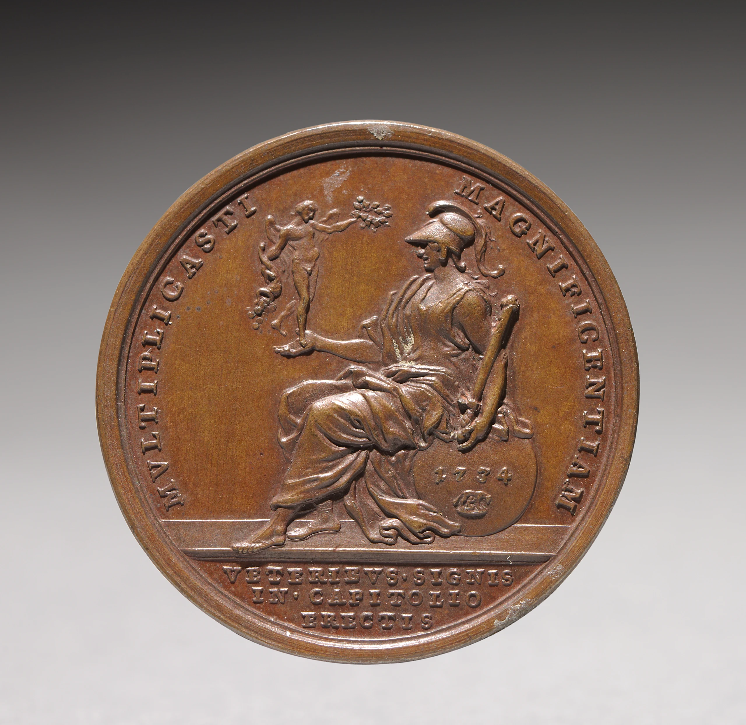 Portrait of Pope Clement XII Corsini (reverse)