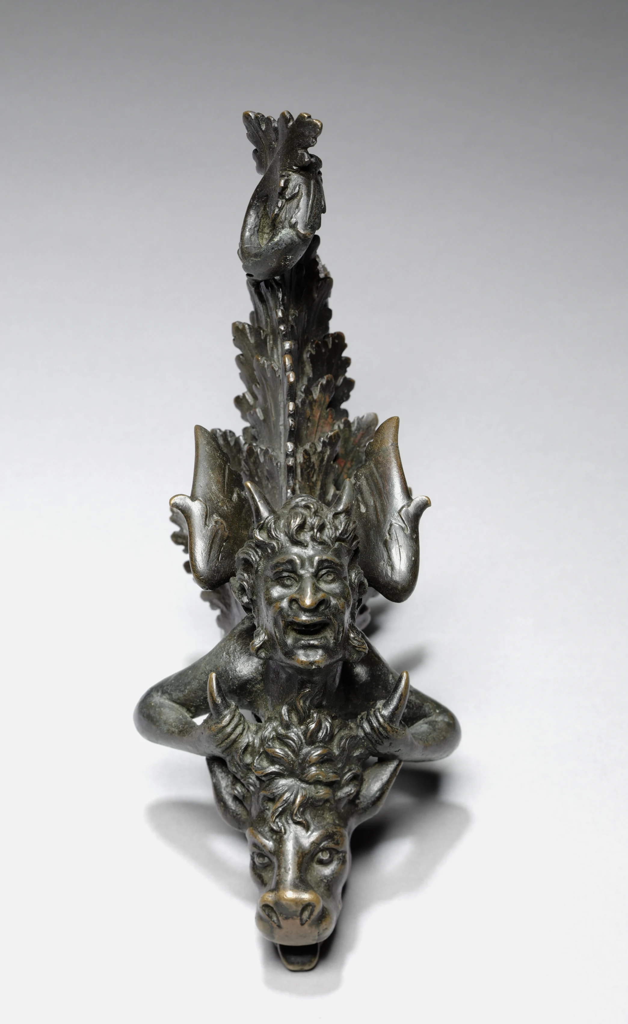 Doorknocker with Two Satyrs Riding an Ox