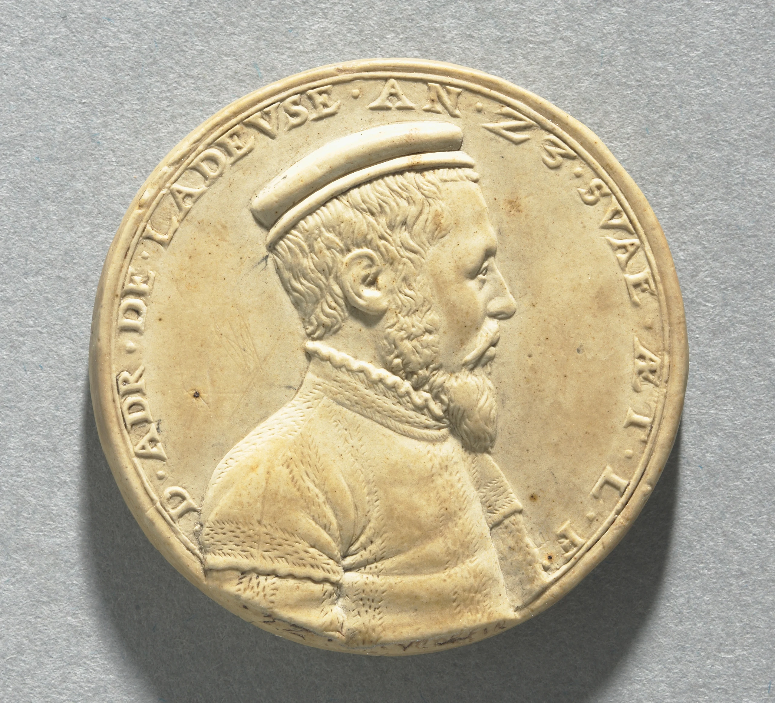Model for a Medal of Adrien de la Deuse at Age 23