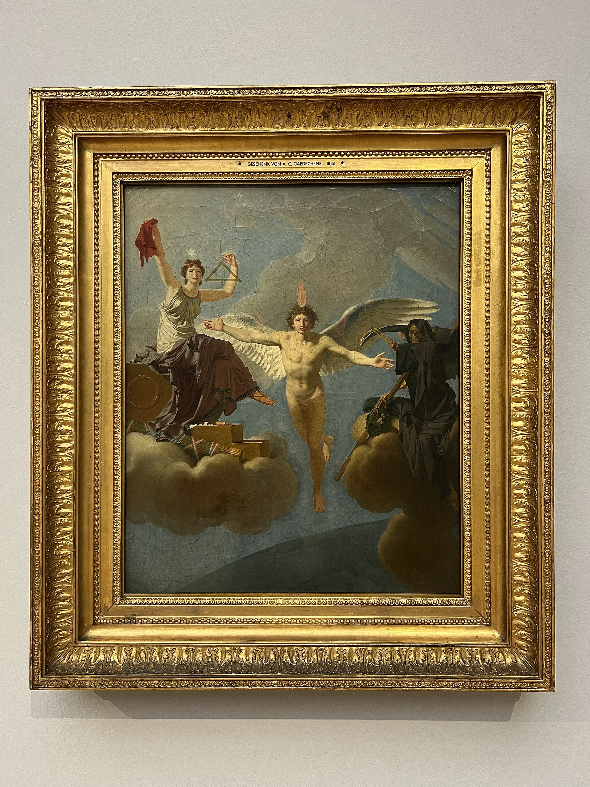 "Liberté ou Mort" de Jean-Baptiste Regnault (1754-1829) (Kunsthalle de Hambourg)