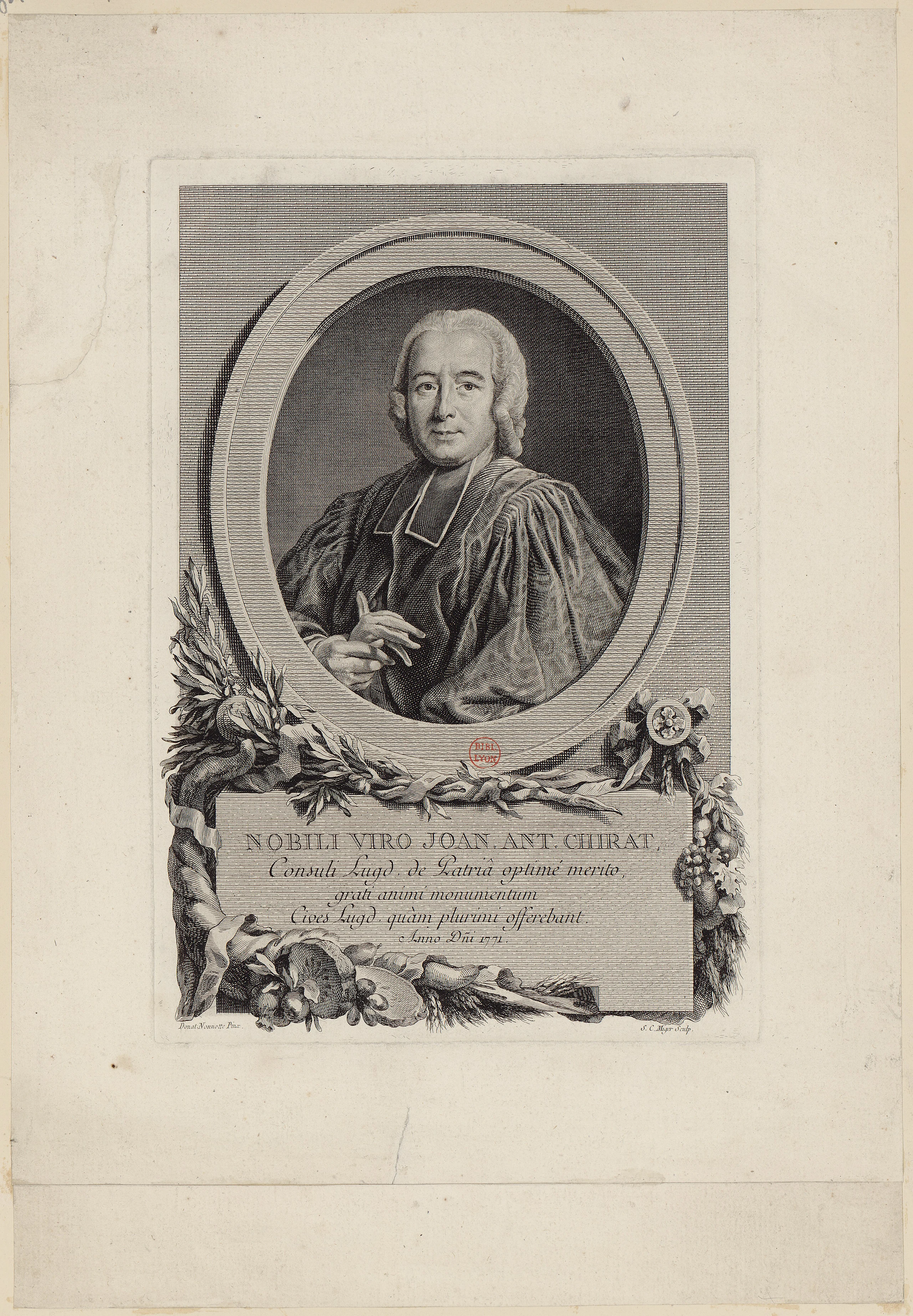 Portrait de Jean-Antoine Chirat