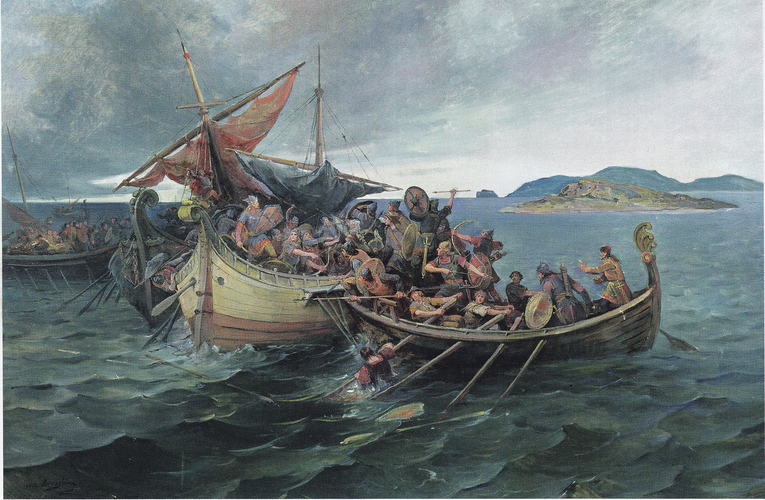 Jomsvikings @ Battle of Svolder