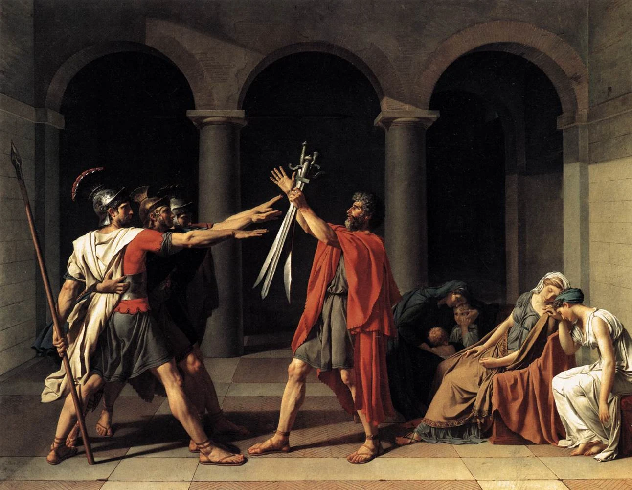 David-Oath of the Horatii-1784