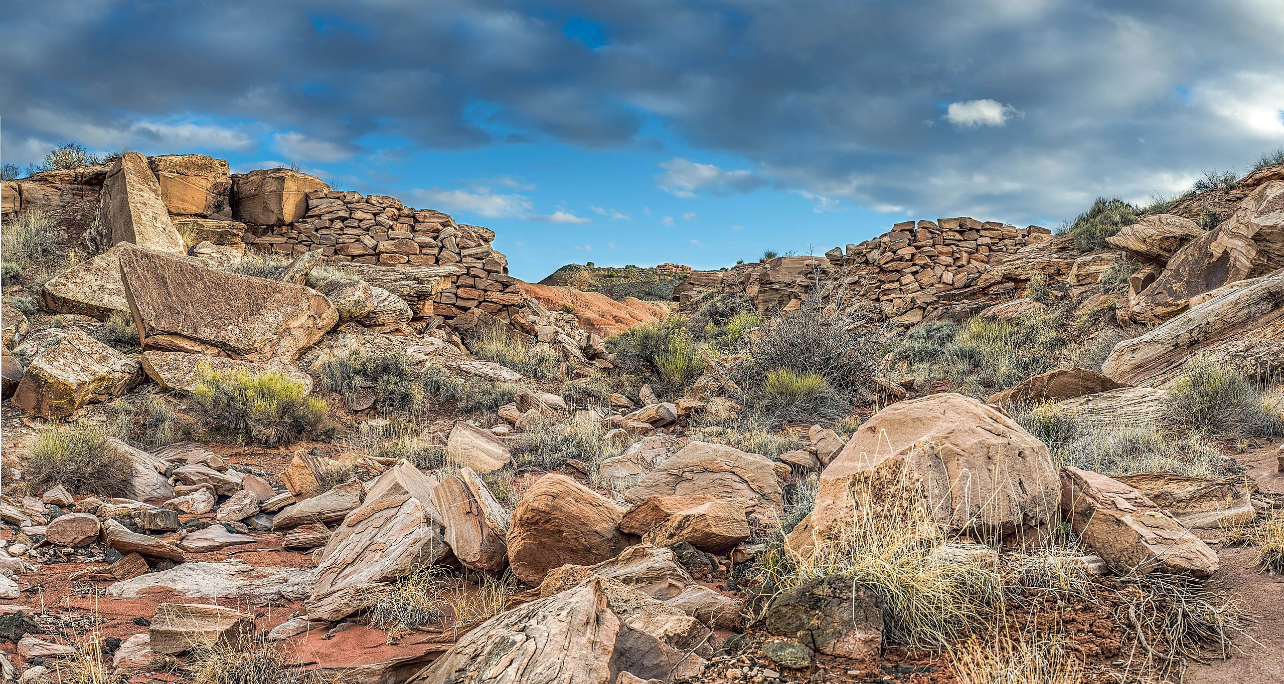 Old Bridge in Painted Desert- Petrified Forest National Park