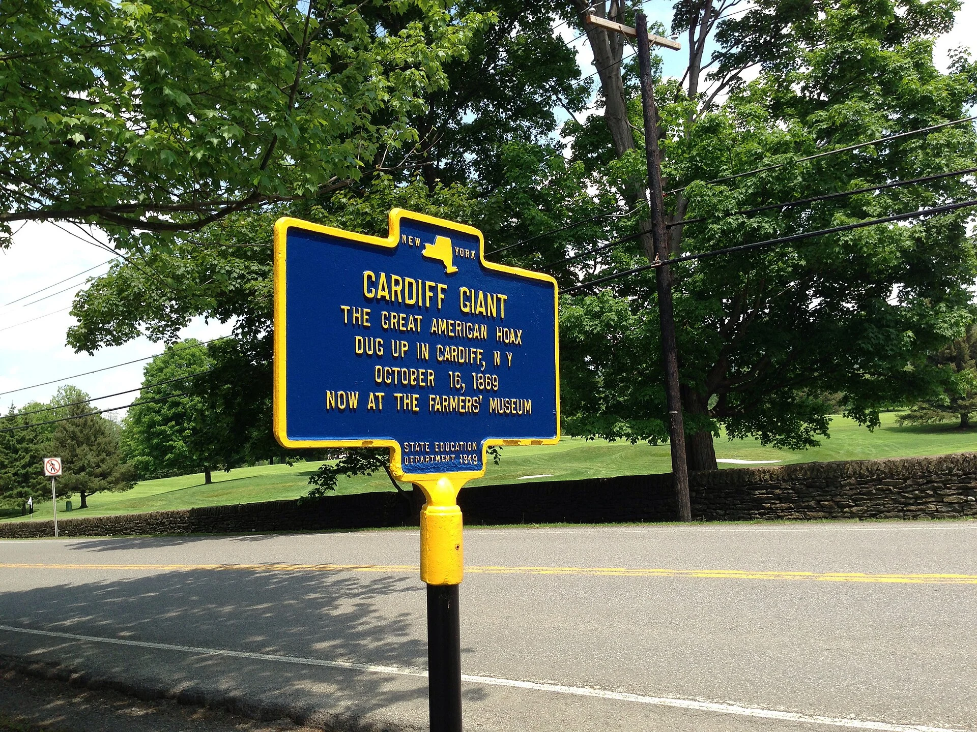 Cardiff Giant, Cooperstown, NY