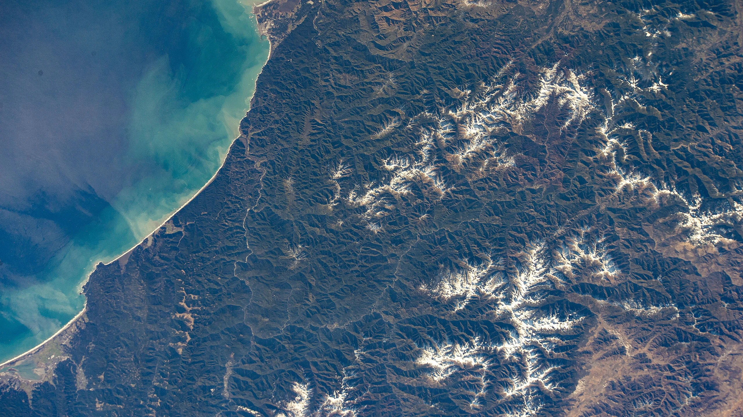 ISS-64 Redwood National and State Parks, California