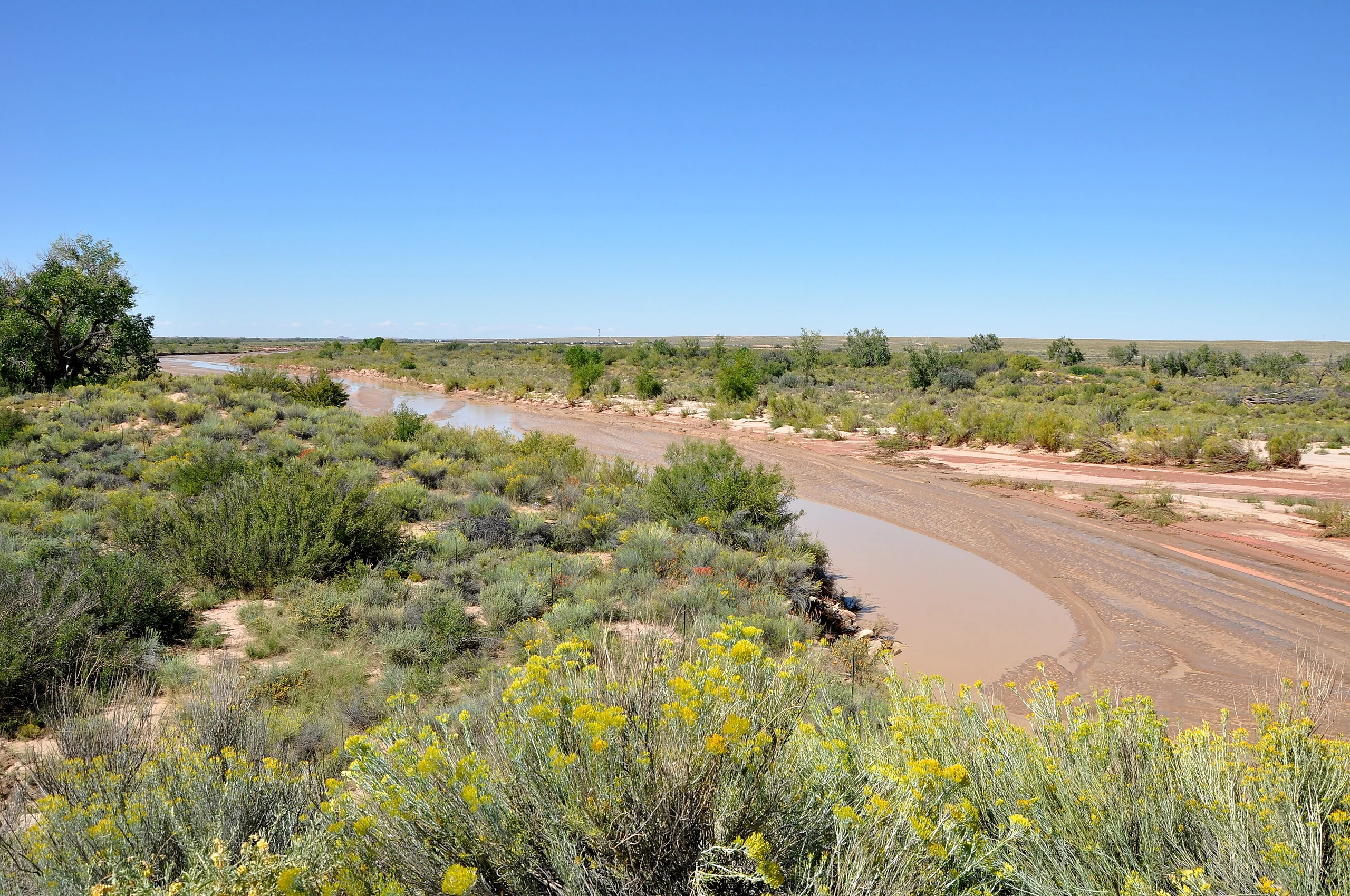 Puerco River in Petrified Forest NP