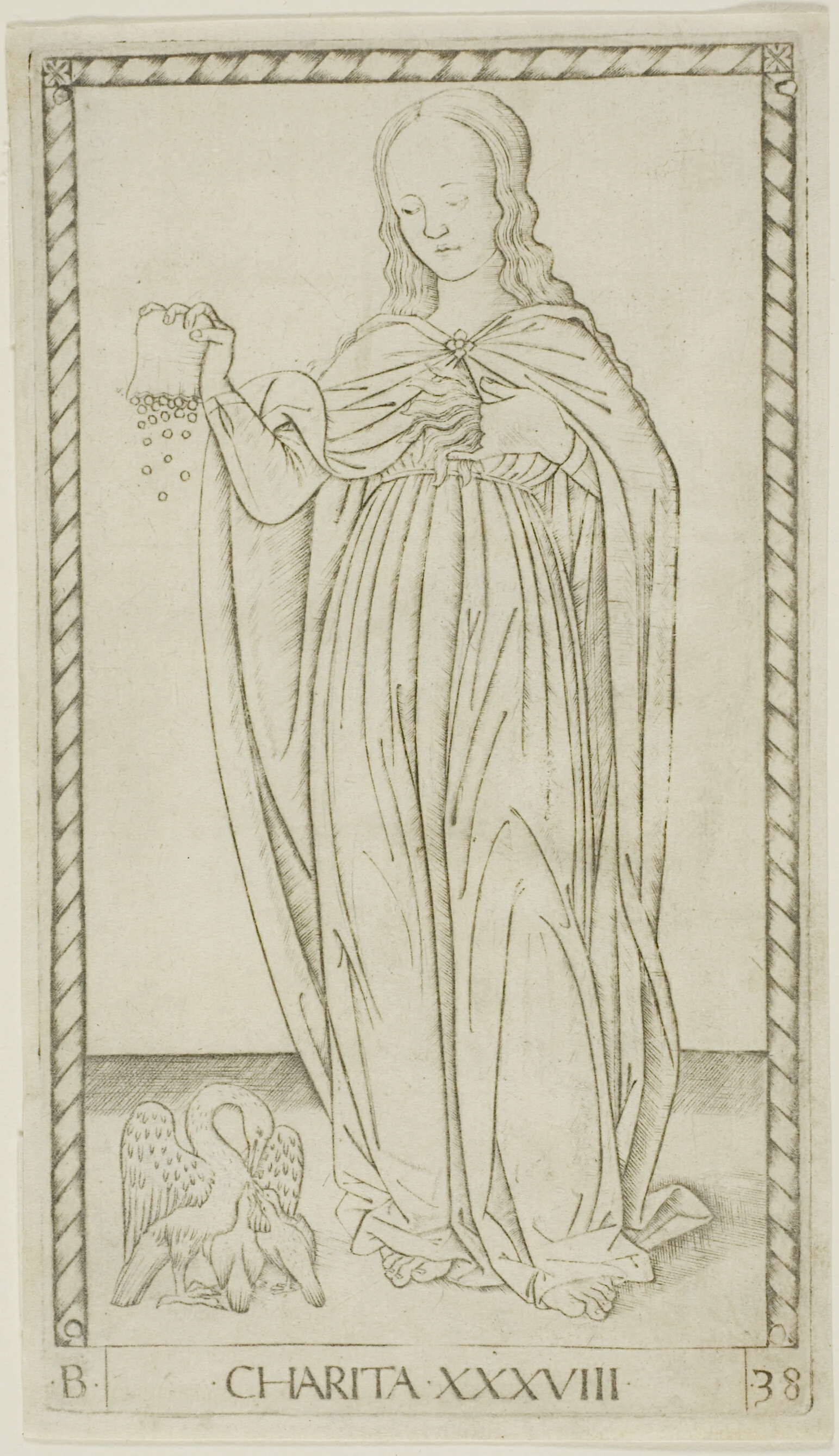 Charity, plate 38 from Genii and Virtues