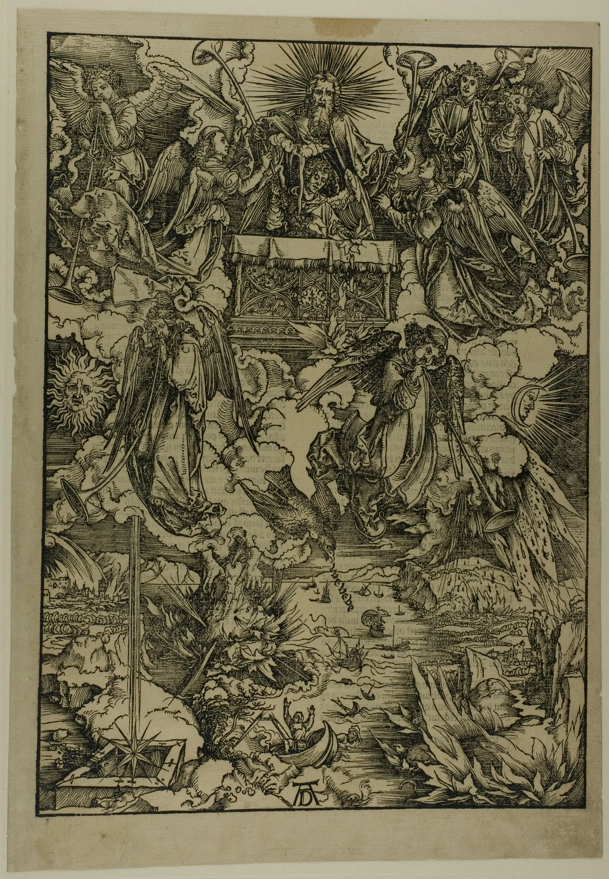 The Seven Trumpets, from The Apocalypse