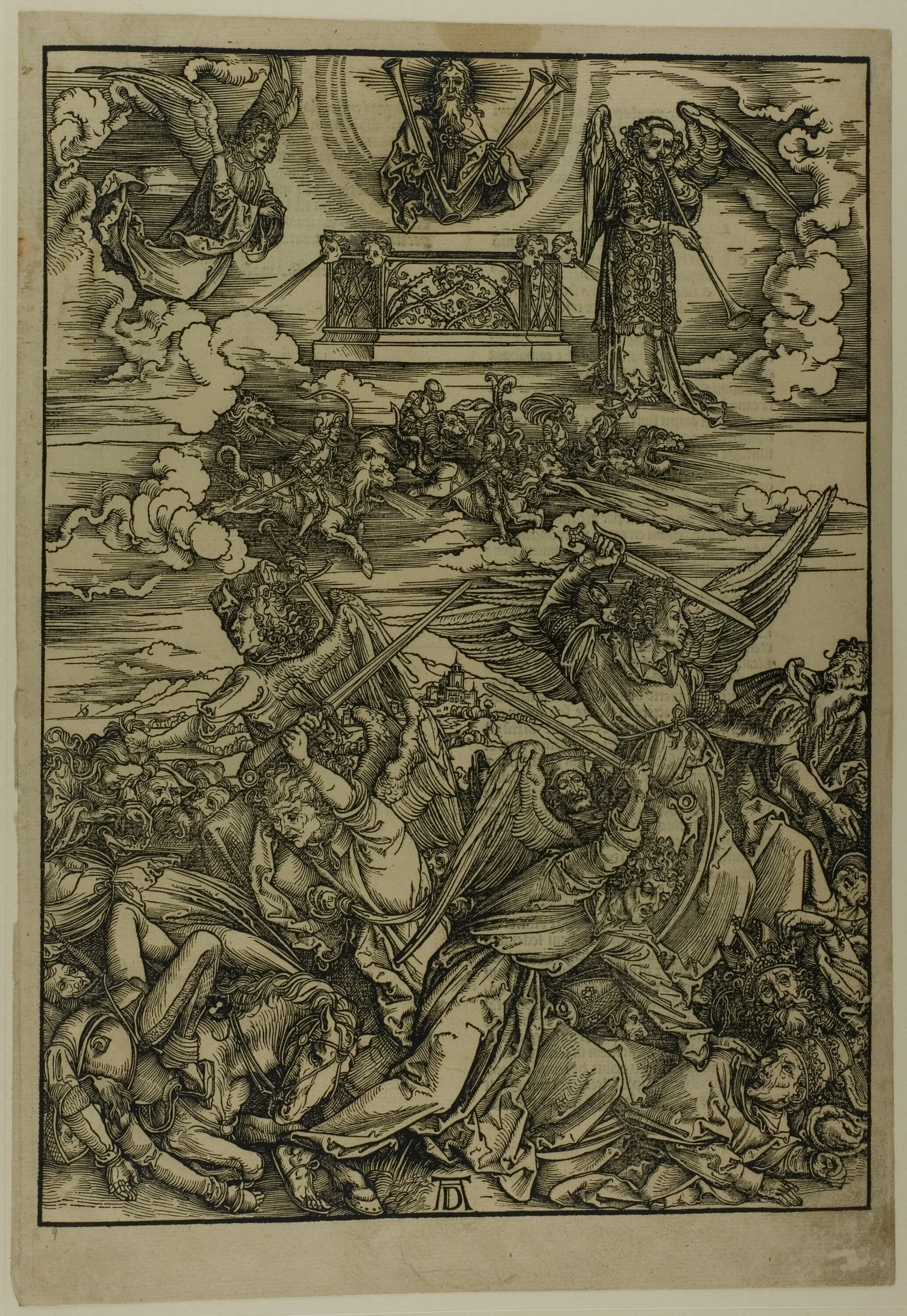 The Four Avenging Angels of Euphrates, from The Apocalypse