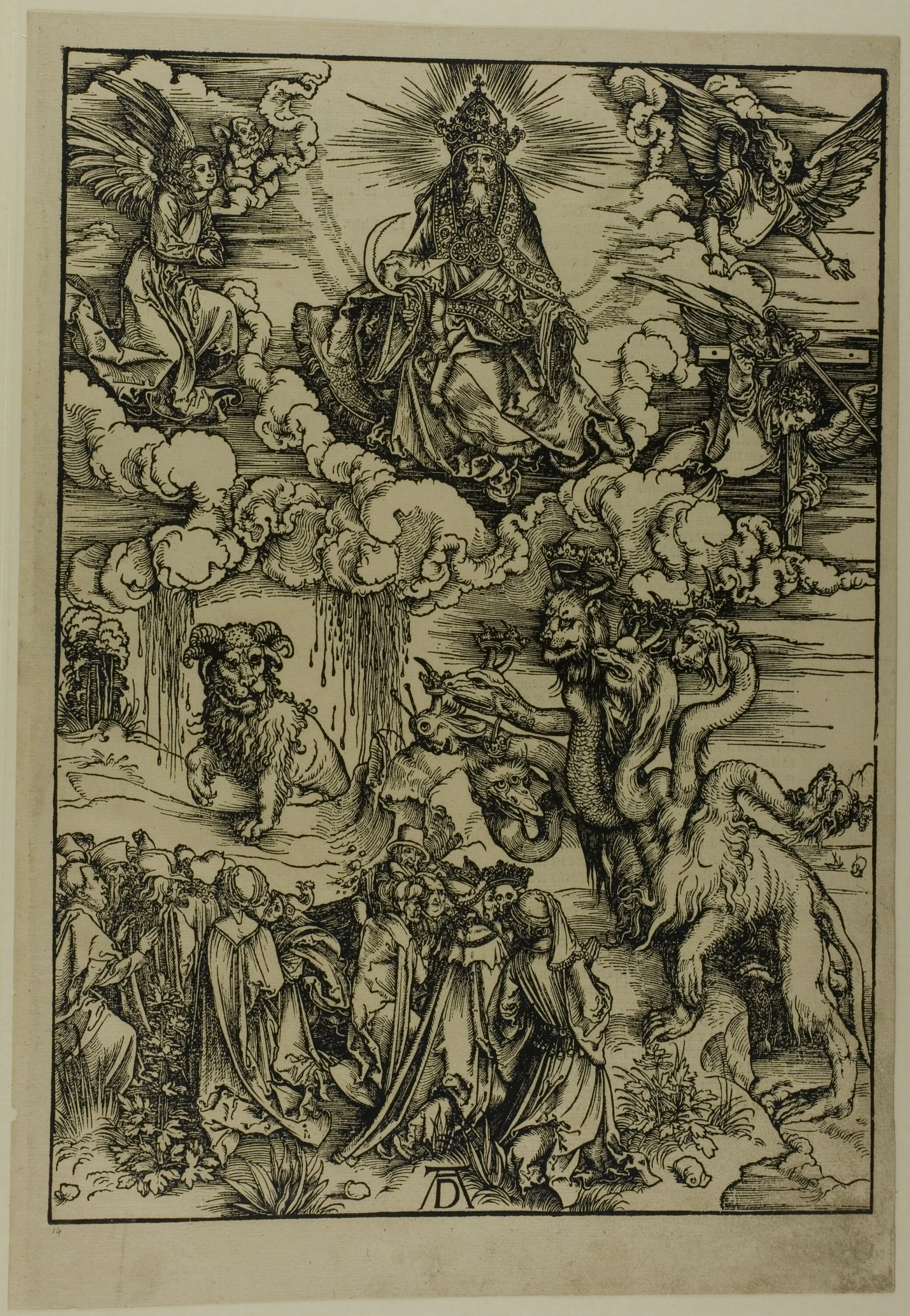 The Beast with Two Horns like a Lamb, from The Apocalypse