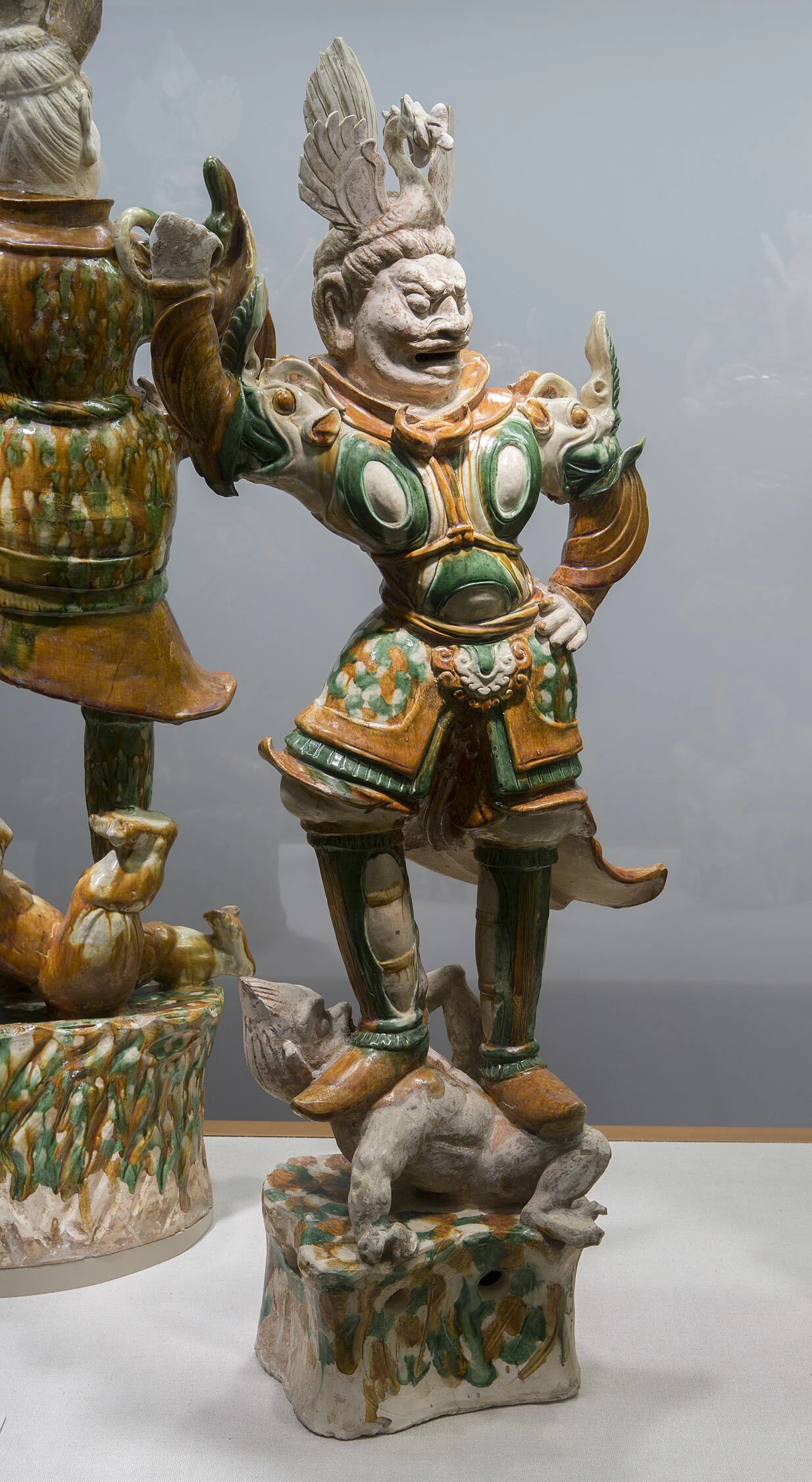 Armored Guardian King (Tianwang) Trampling Demon