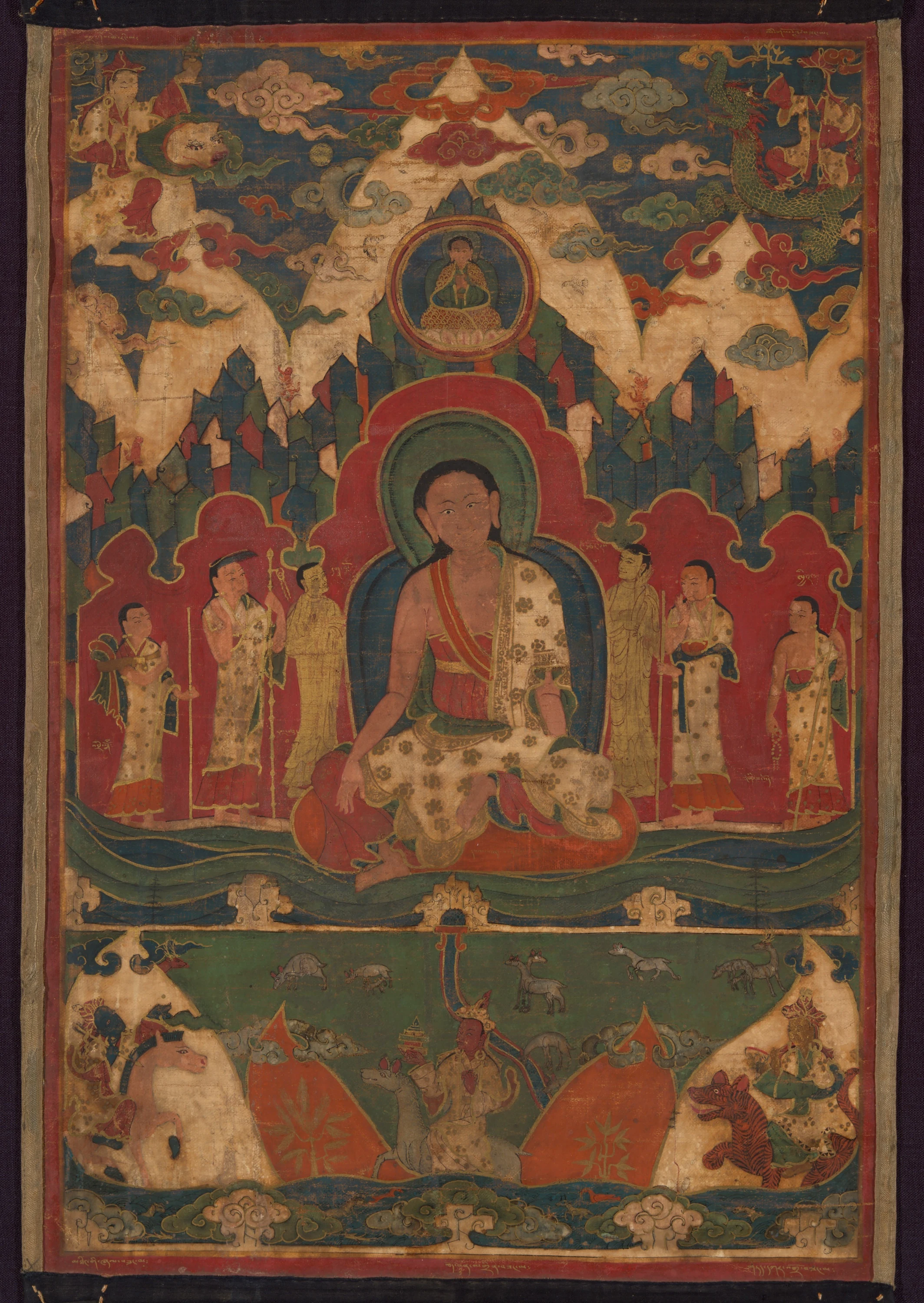 Milarepa on Mount Kailash