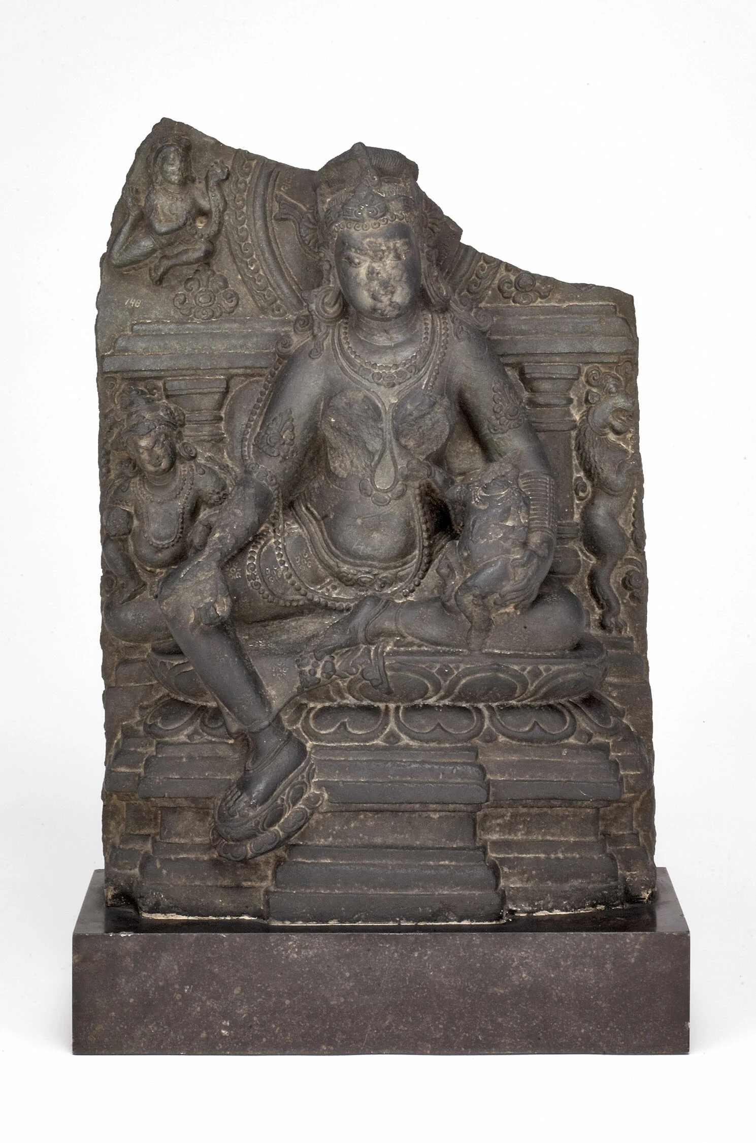 Goddess Hariti Seated Holding a Child