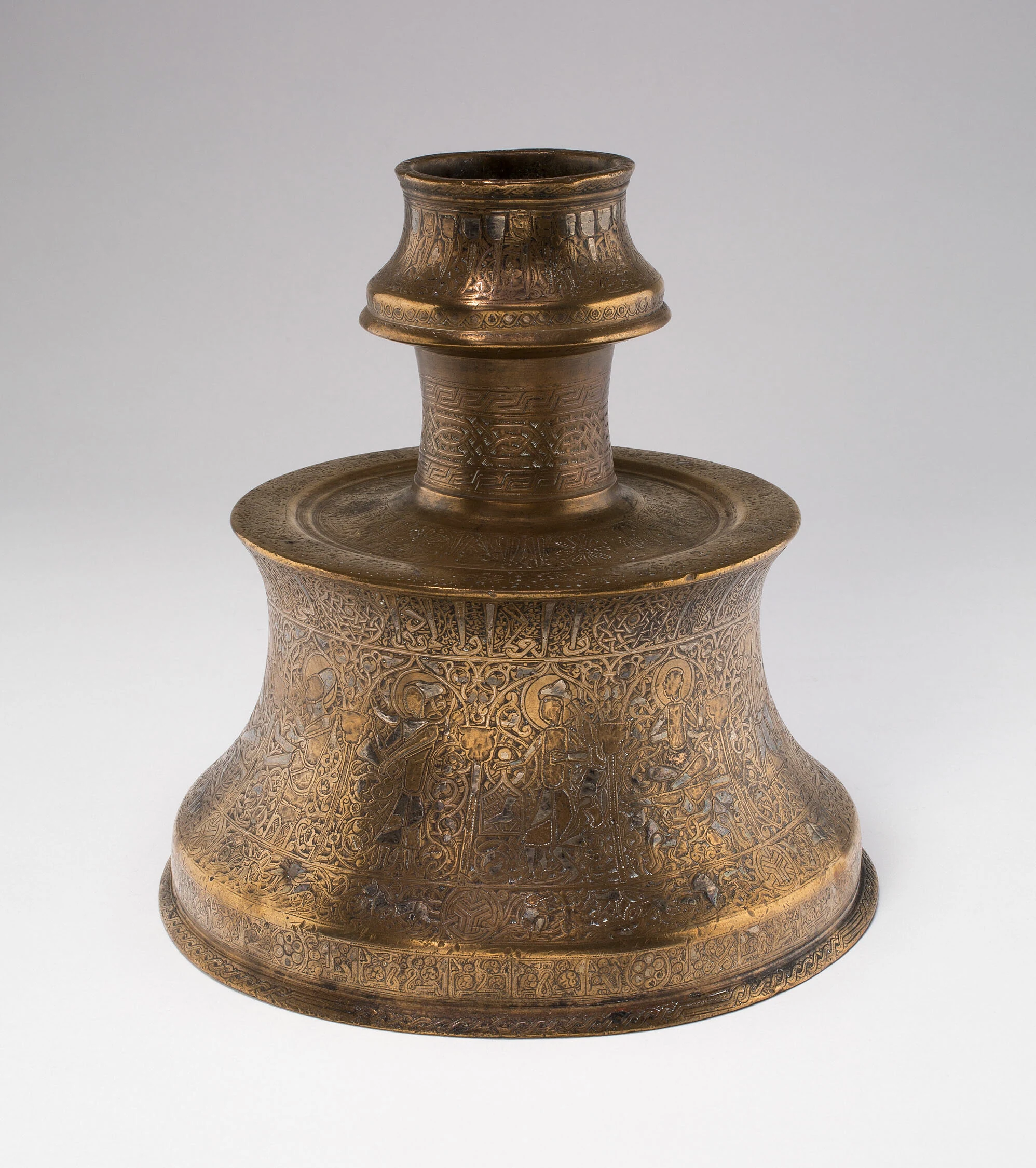 Candlestick (Sham'dan) with Scenes of Monthly Labors