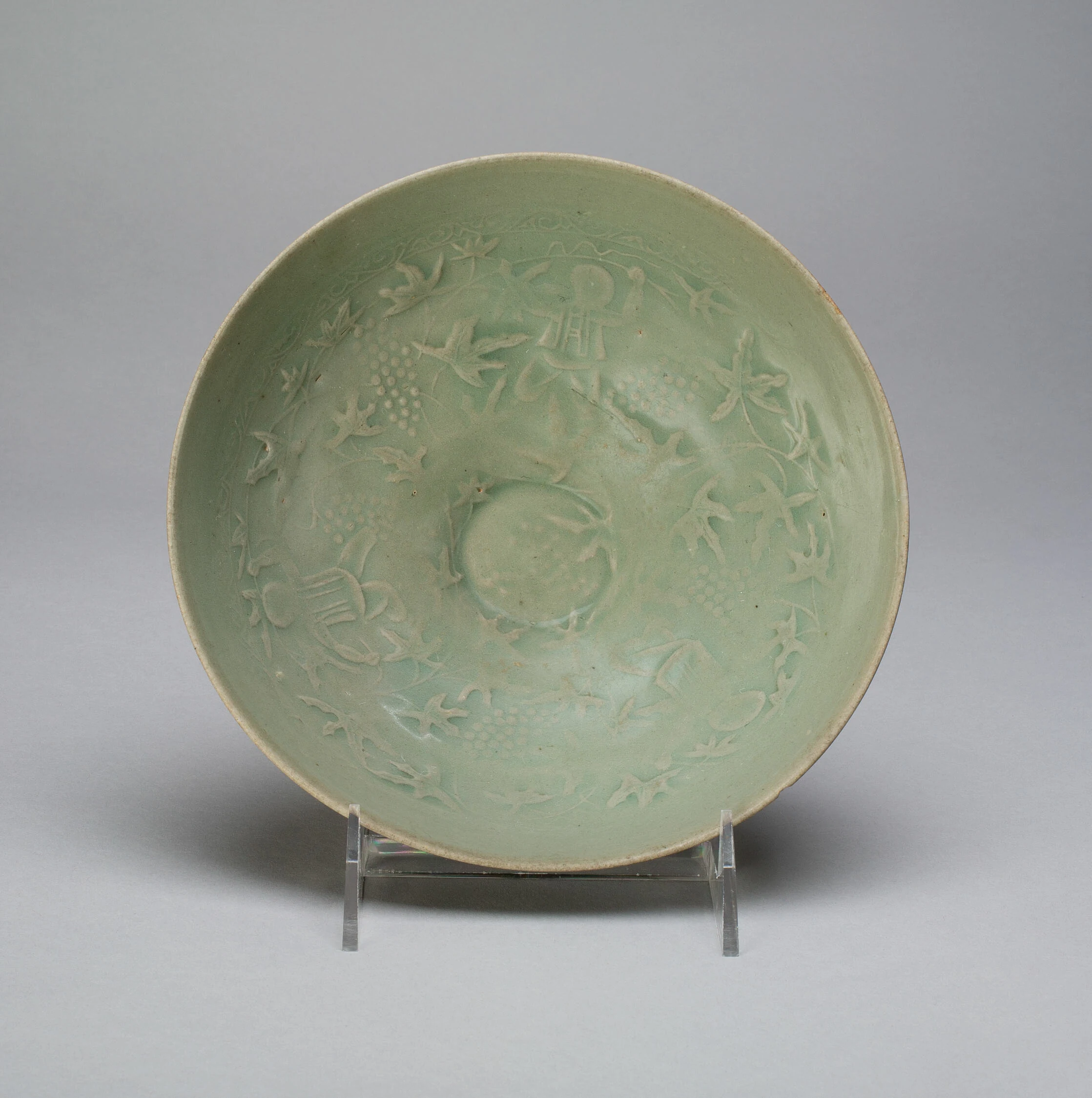 Bowl with Children and Grape Motifs