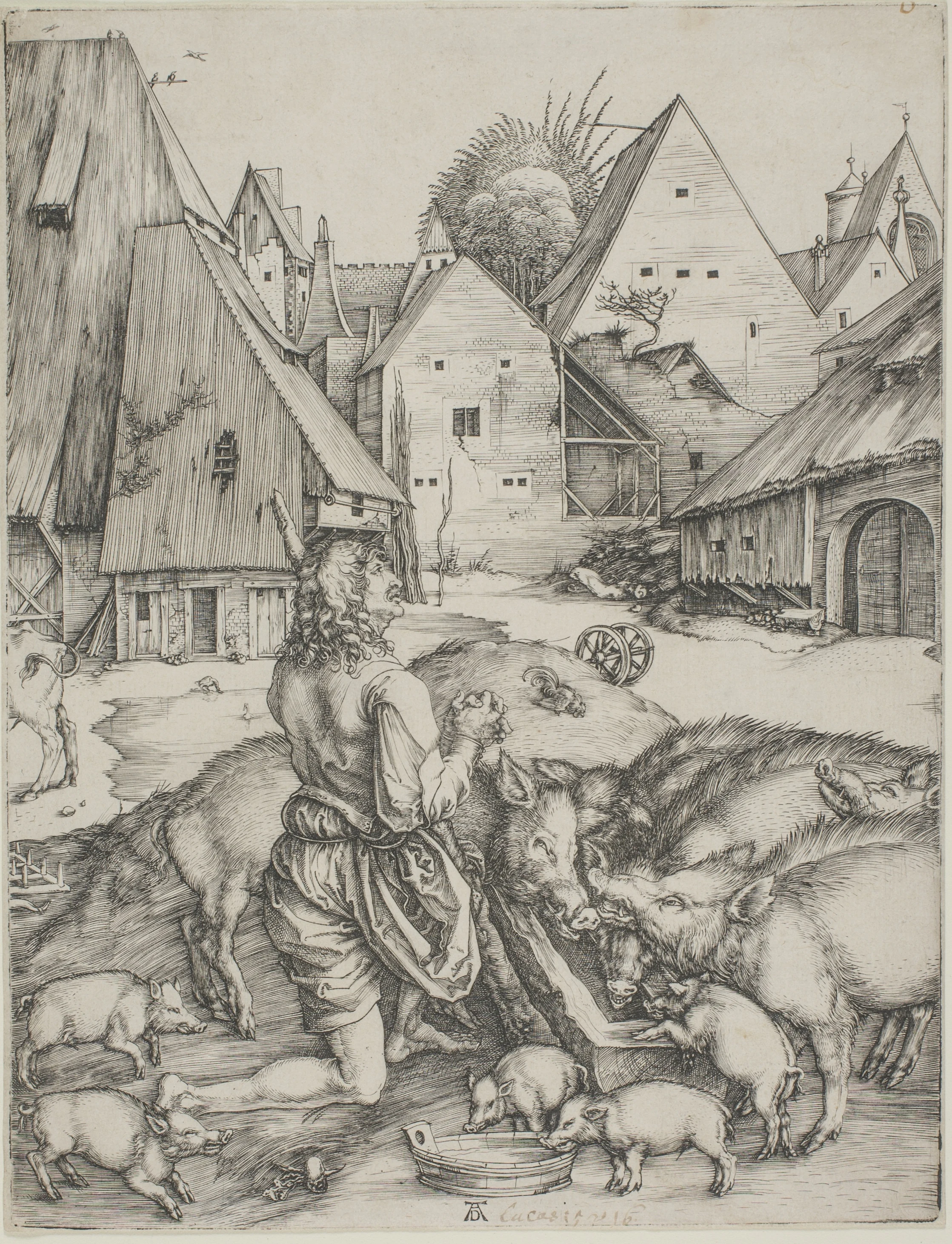 The Prodigal Son Amid the Swine
