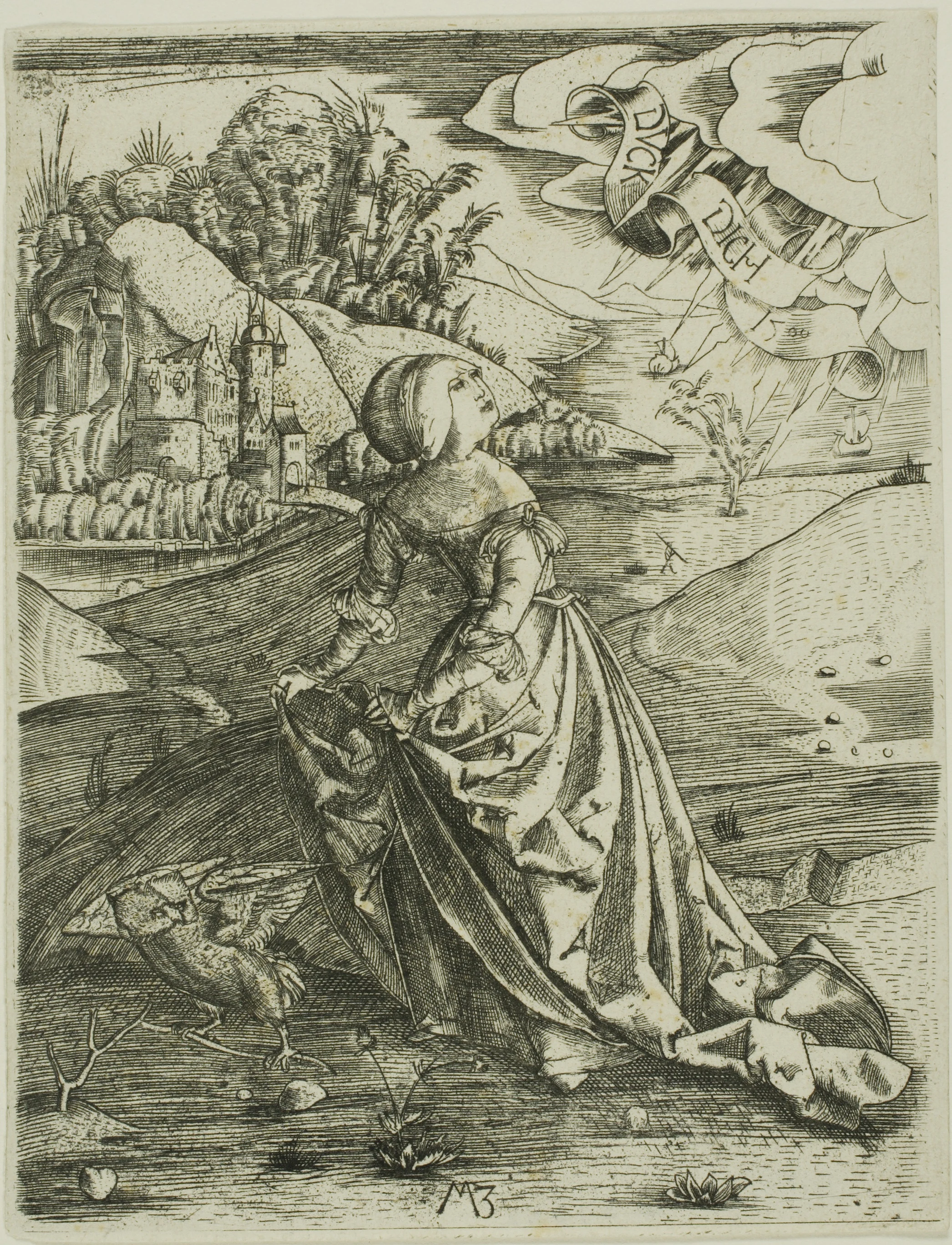 The Woman with an Owl