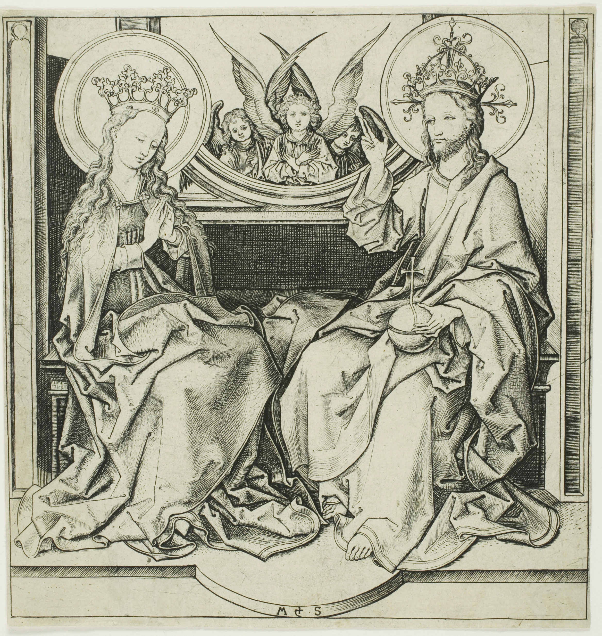 Christ Blessing the Virgin