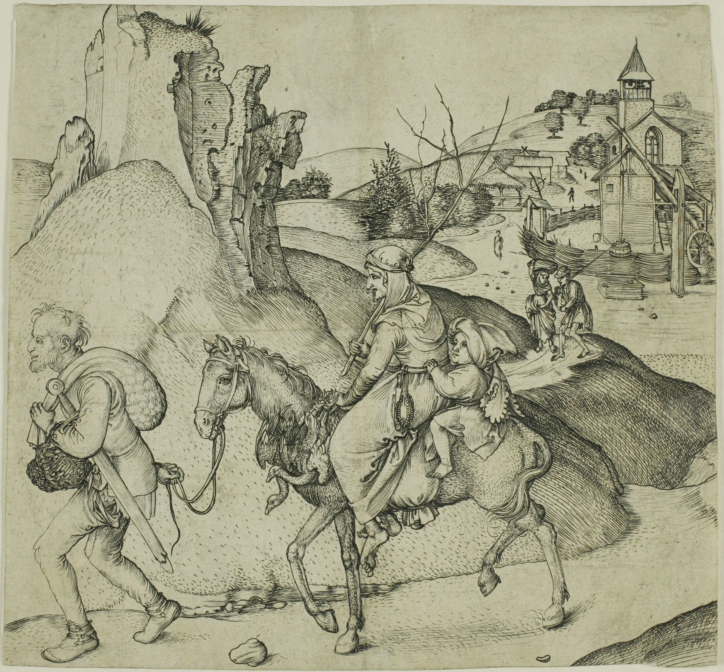 Peasant Family Going to Market