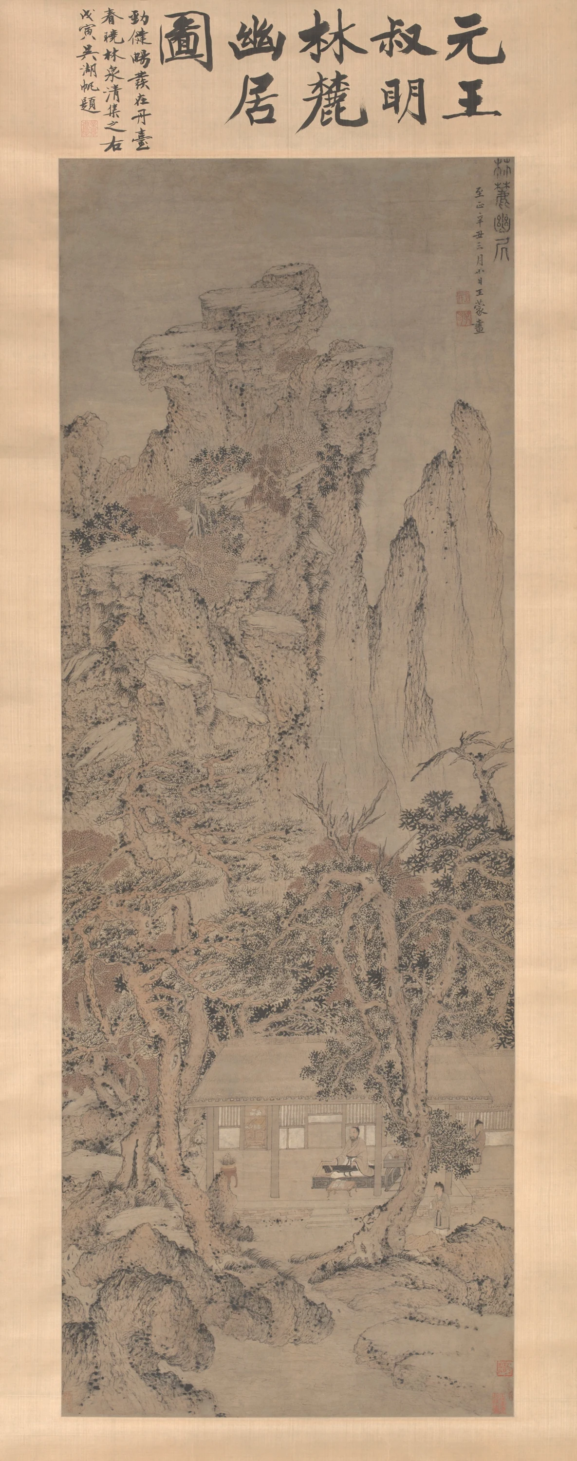 Quiet Life in a Wooded Glen 林麓幽居圖