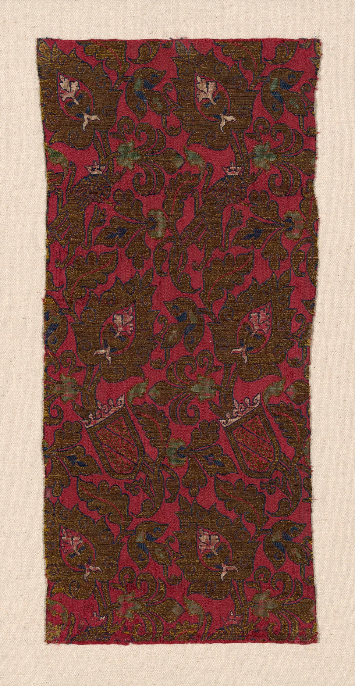 Fragment with Nasrid Coat of Arms