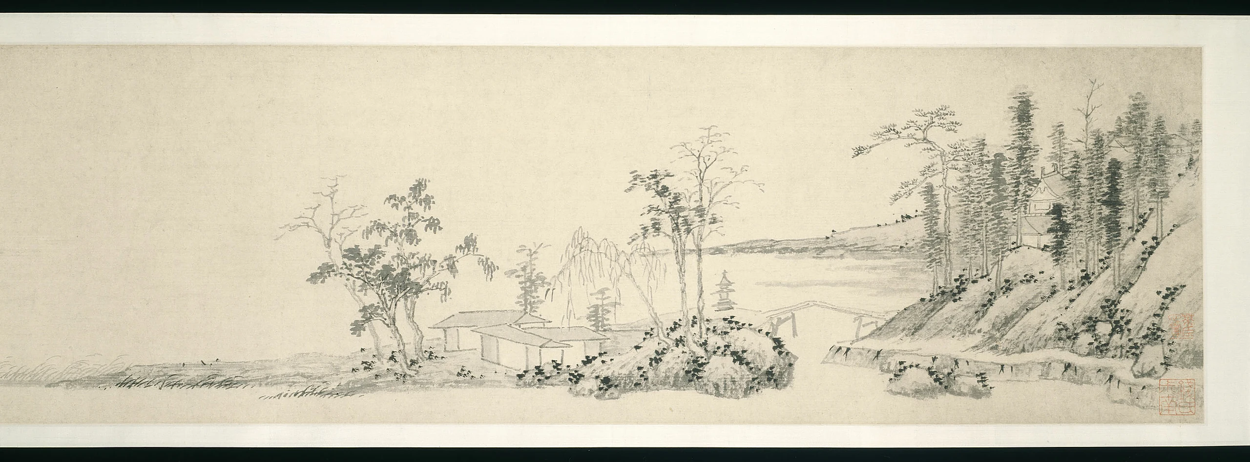 Return to Stone Lake 石湖歸棹圖